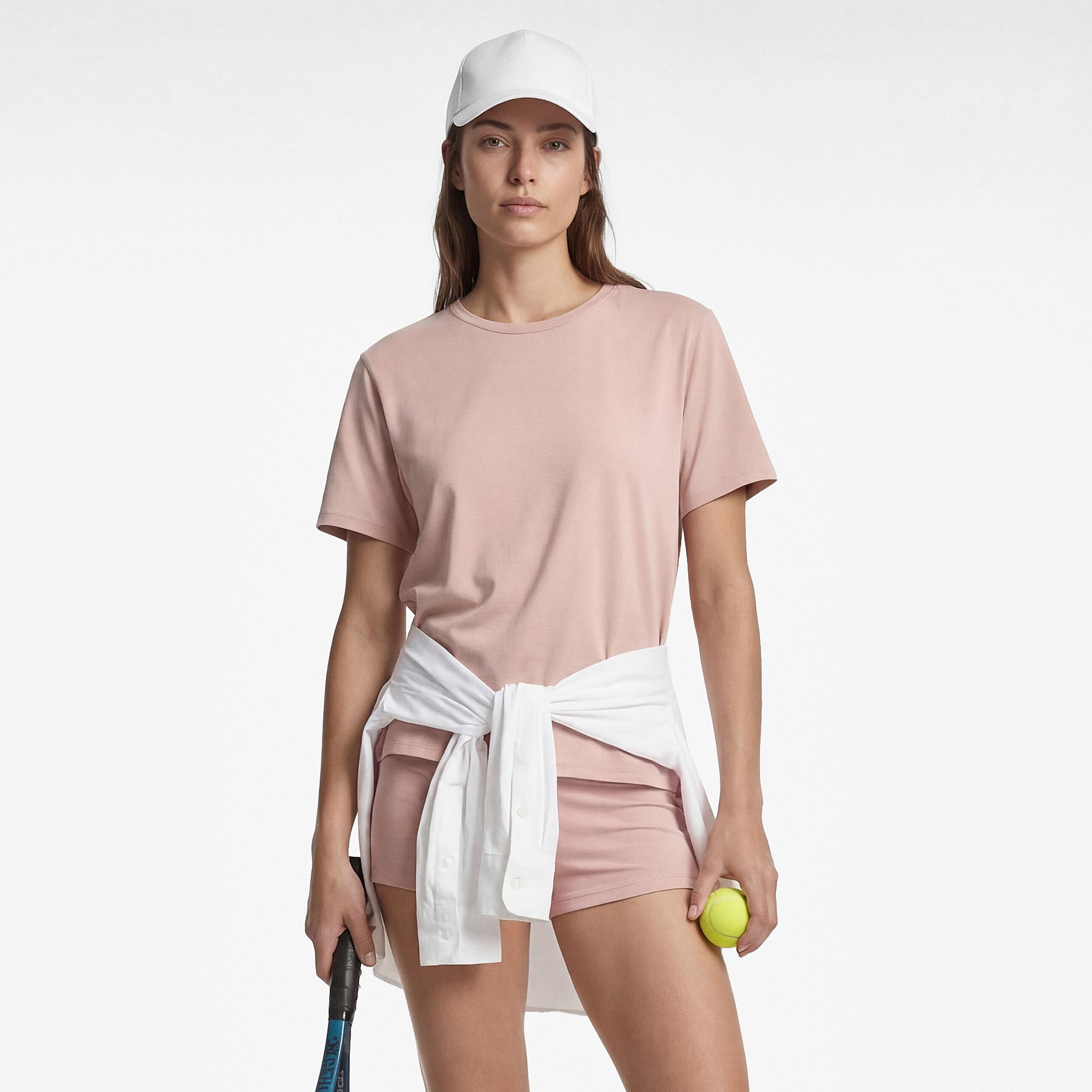 KOTON Pink Women's T-Shirt-women-clothing-tshirts-image-1