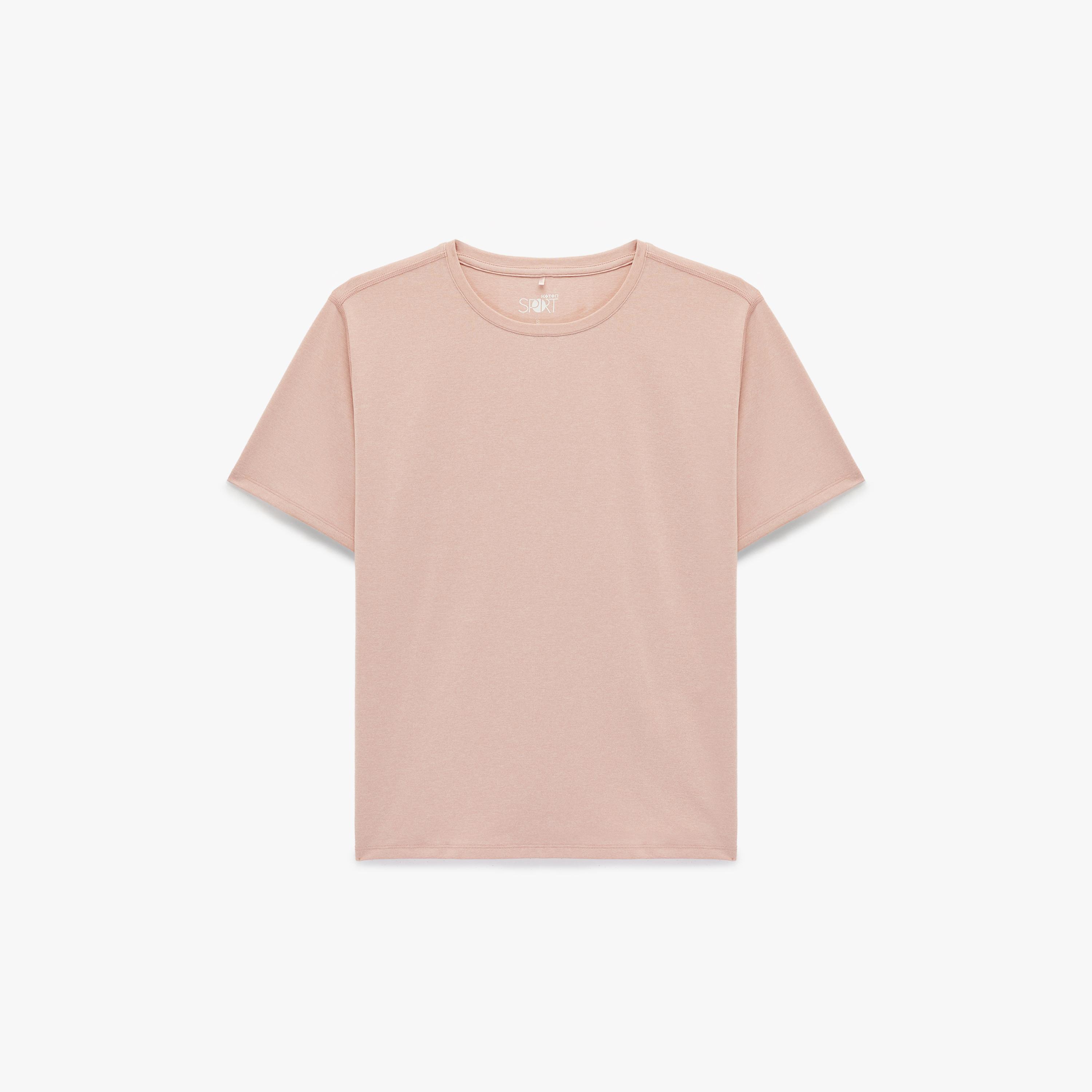 KOTON Pink Women's T-Shirt-women-clothing-tshirts-image-3
