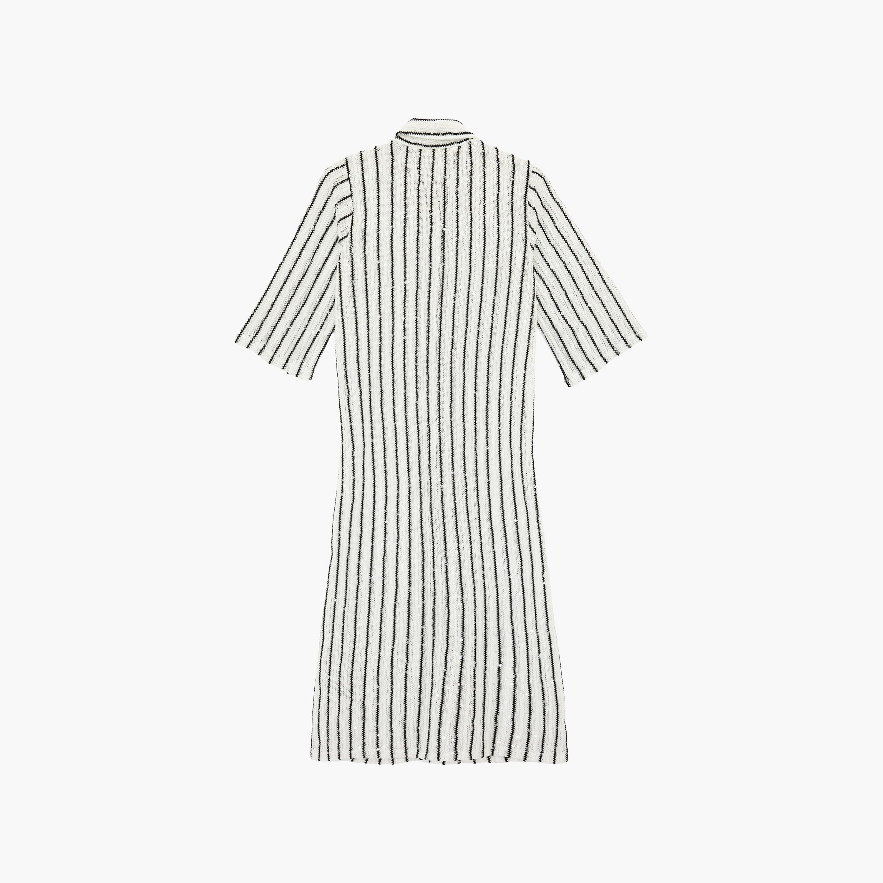 KOTON White Striped Collared Women's Cardigan-women-winterwear-cardigansandjumpers-cardigans-image-6