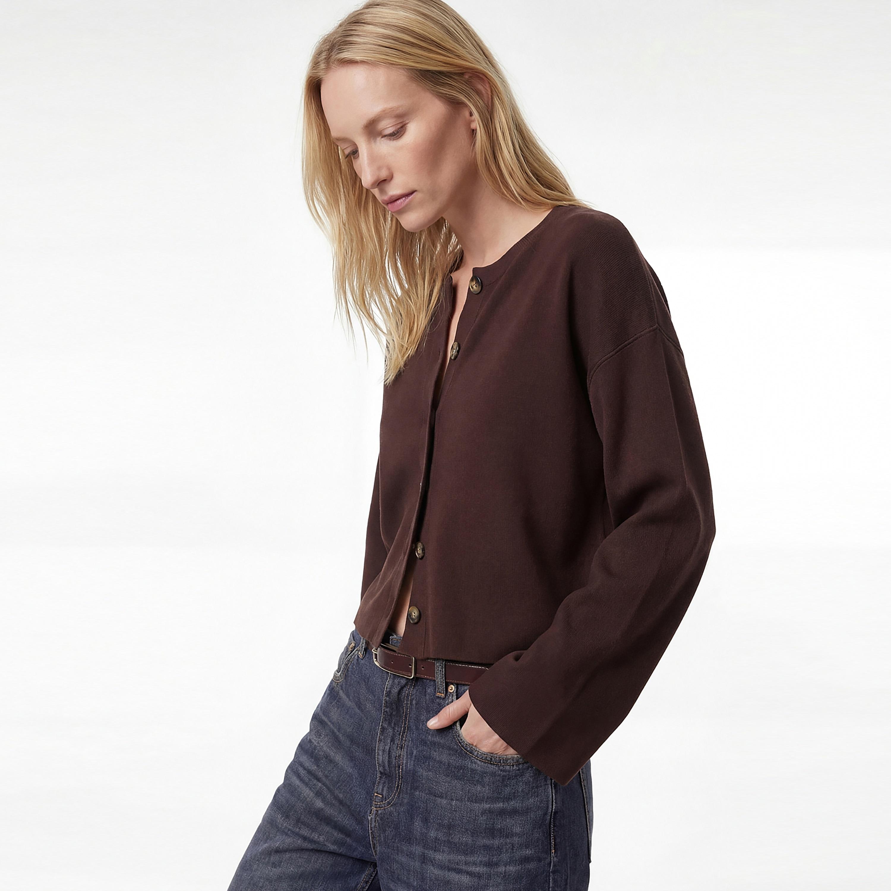 KOTON Women's Cardigan-women-winterwear-cardigansandjumpers-cardigans-image-2