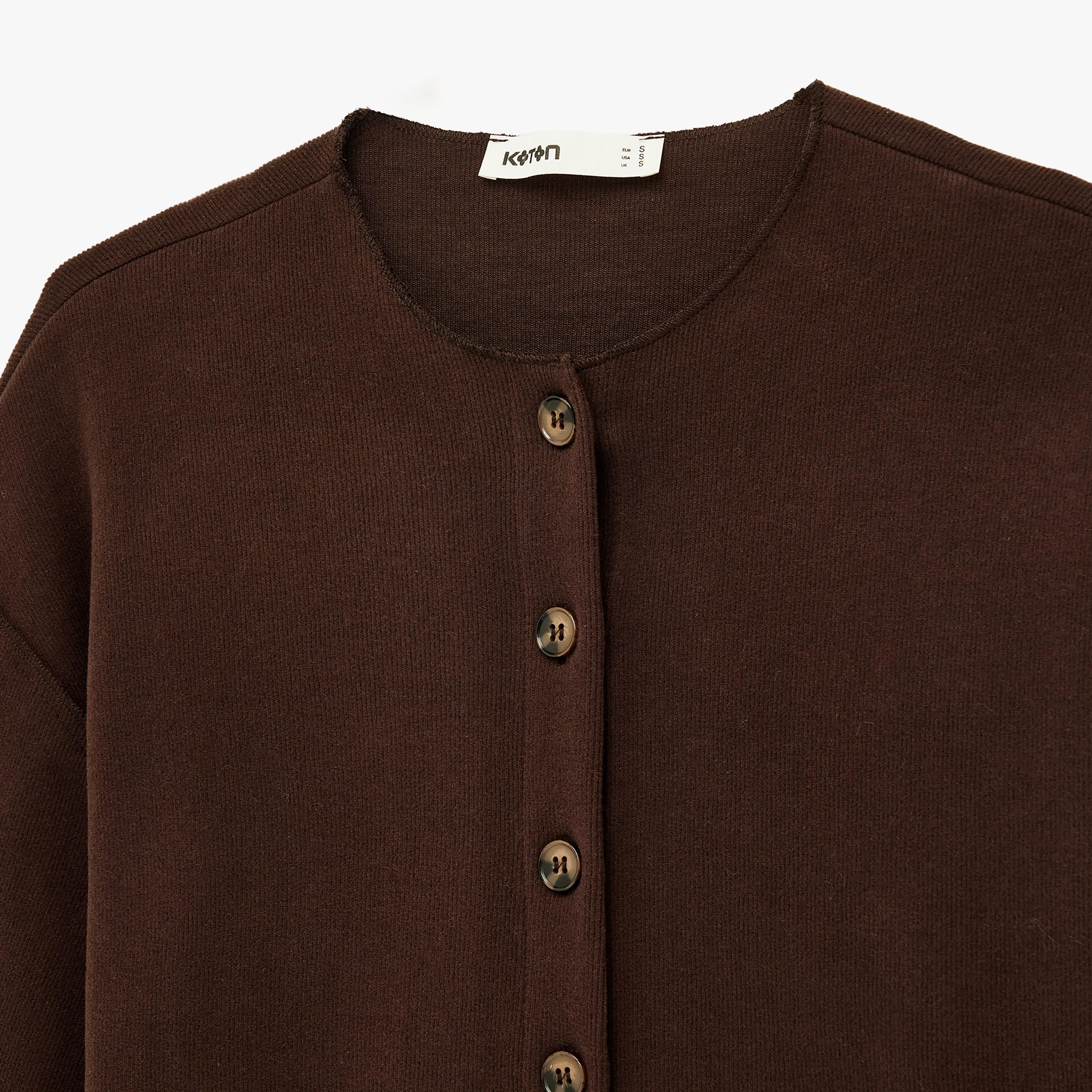 KOTON Women's Cardigan-women-winterwear-cardigansandjumpers-cardigans-image-5