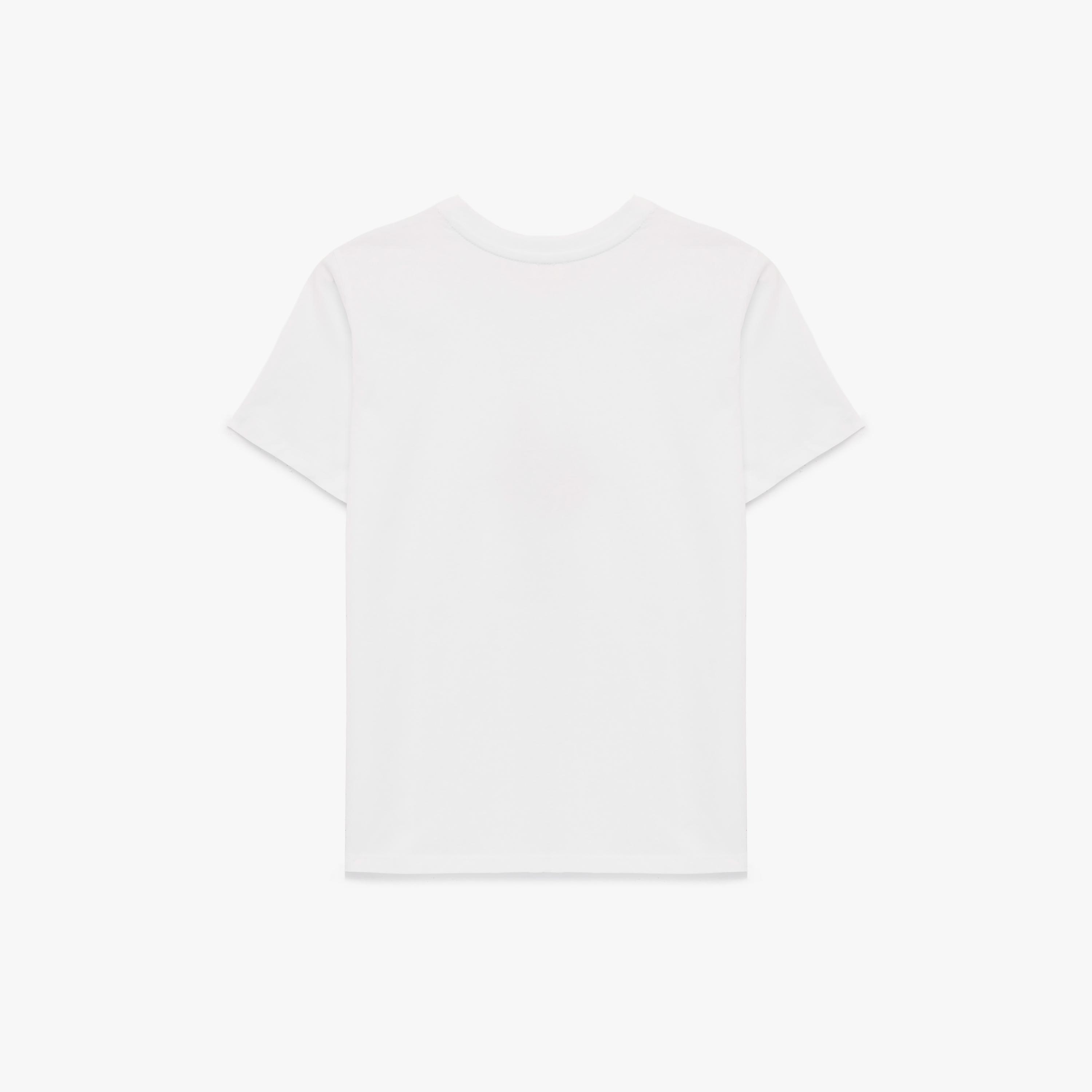KOTON White Graphic Floral Print Cotton Women's T-Shirt-women-clothing-tshirts-image-5