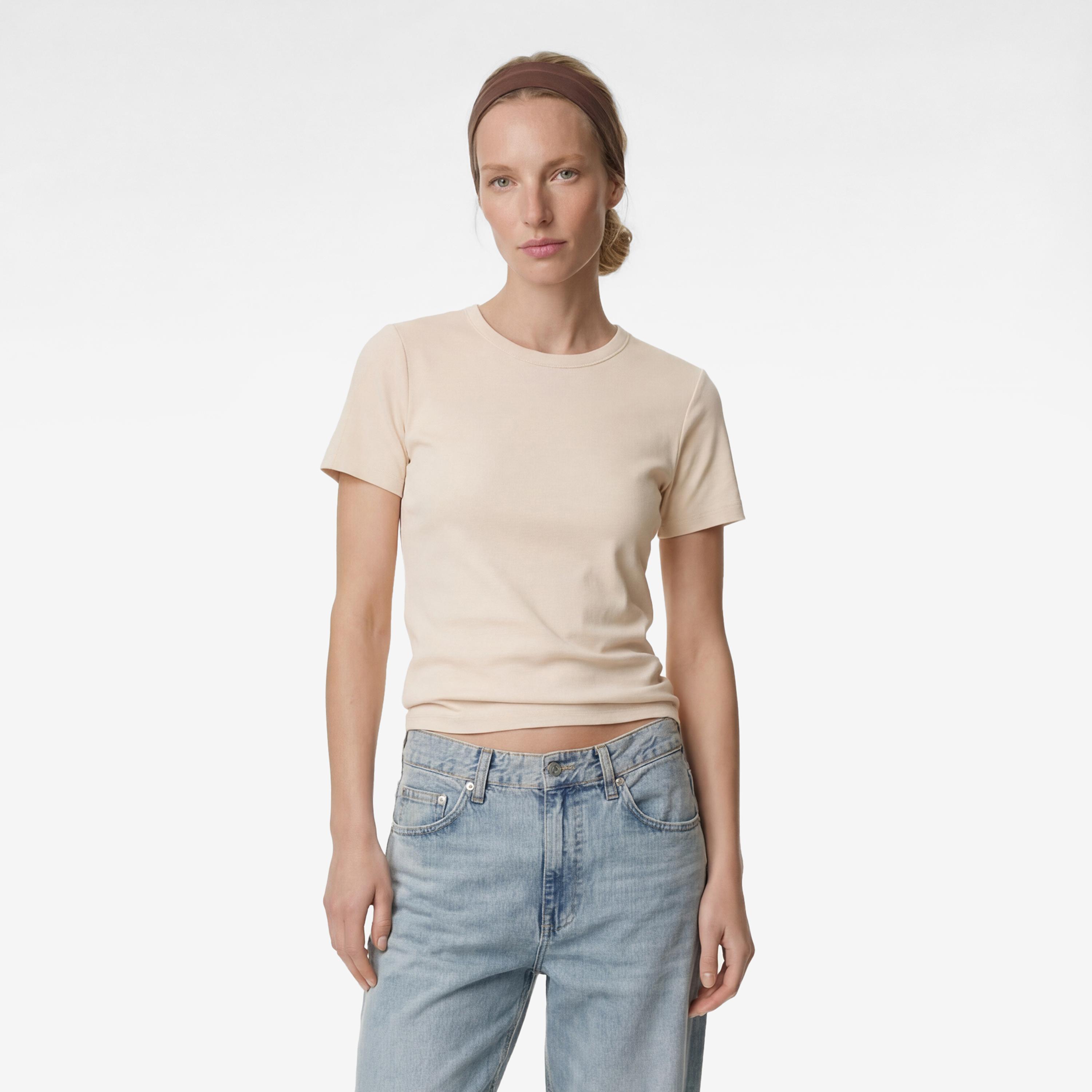 KOTON Cotton Women's T-Shirt-women-clothing-tshirts-image-1