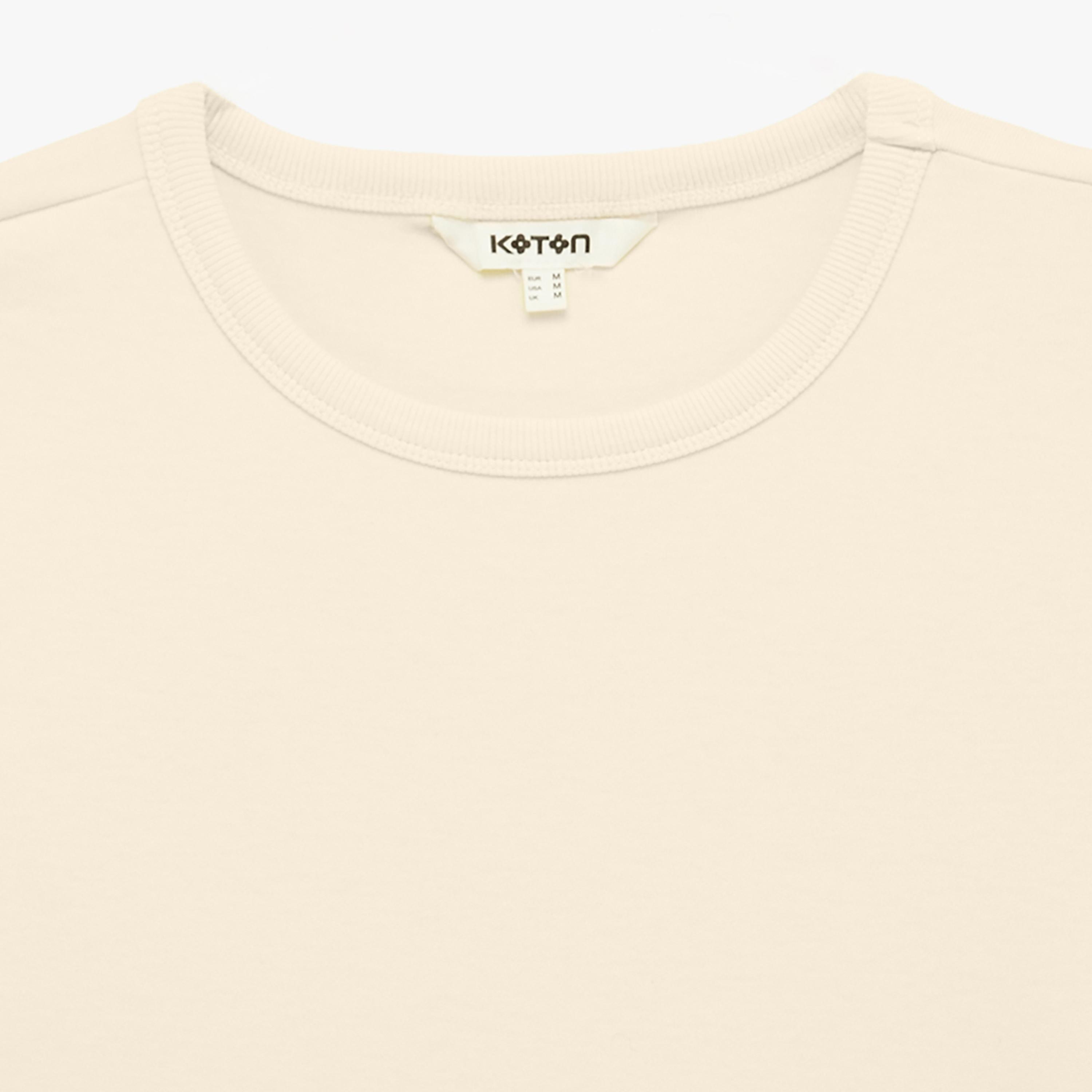 KOTON Cotton Women's T-Shirt-women-clothing-tshirts-image-5