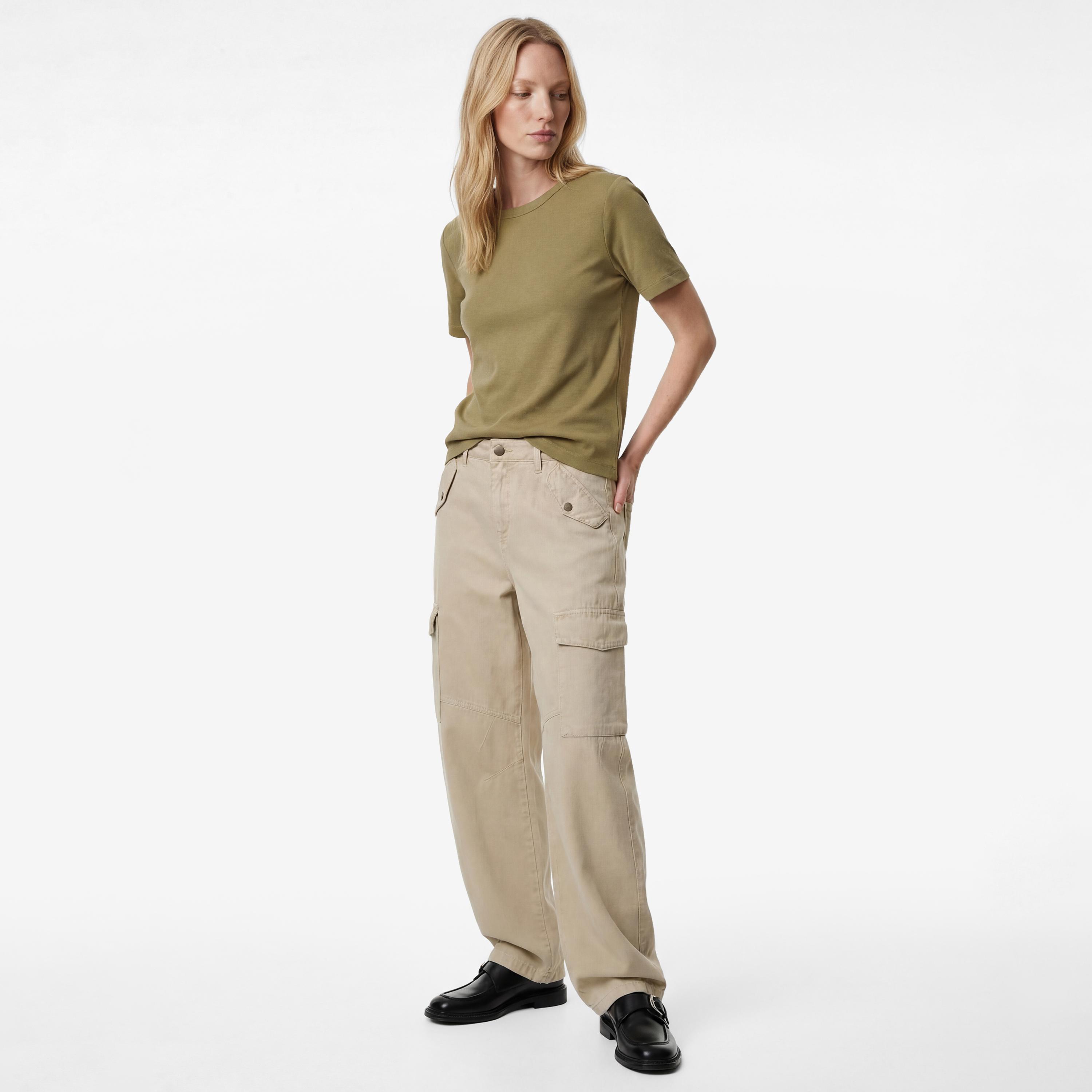 تي شيرت قطني نسائي من كوتون-women-clothing-tshirts-image-2