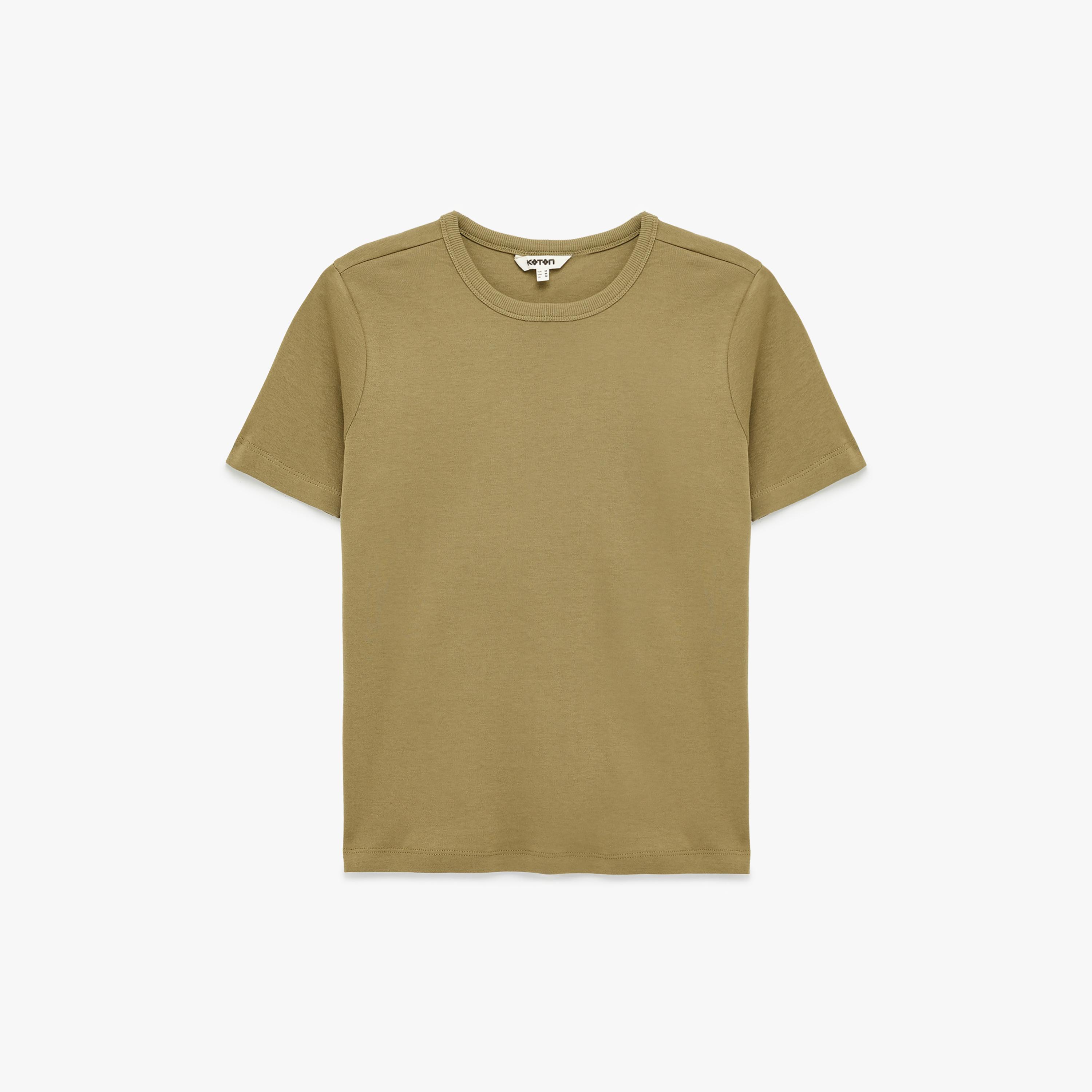 تي شيرت قطني نسائي من كوتون-women-clothing-tshirts-image-3