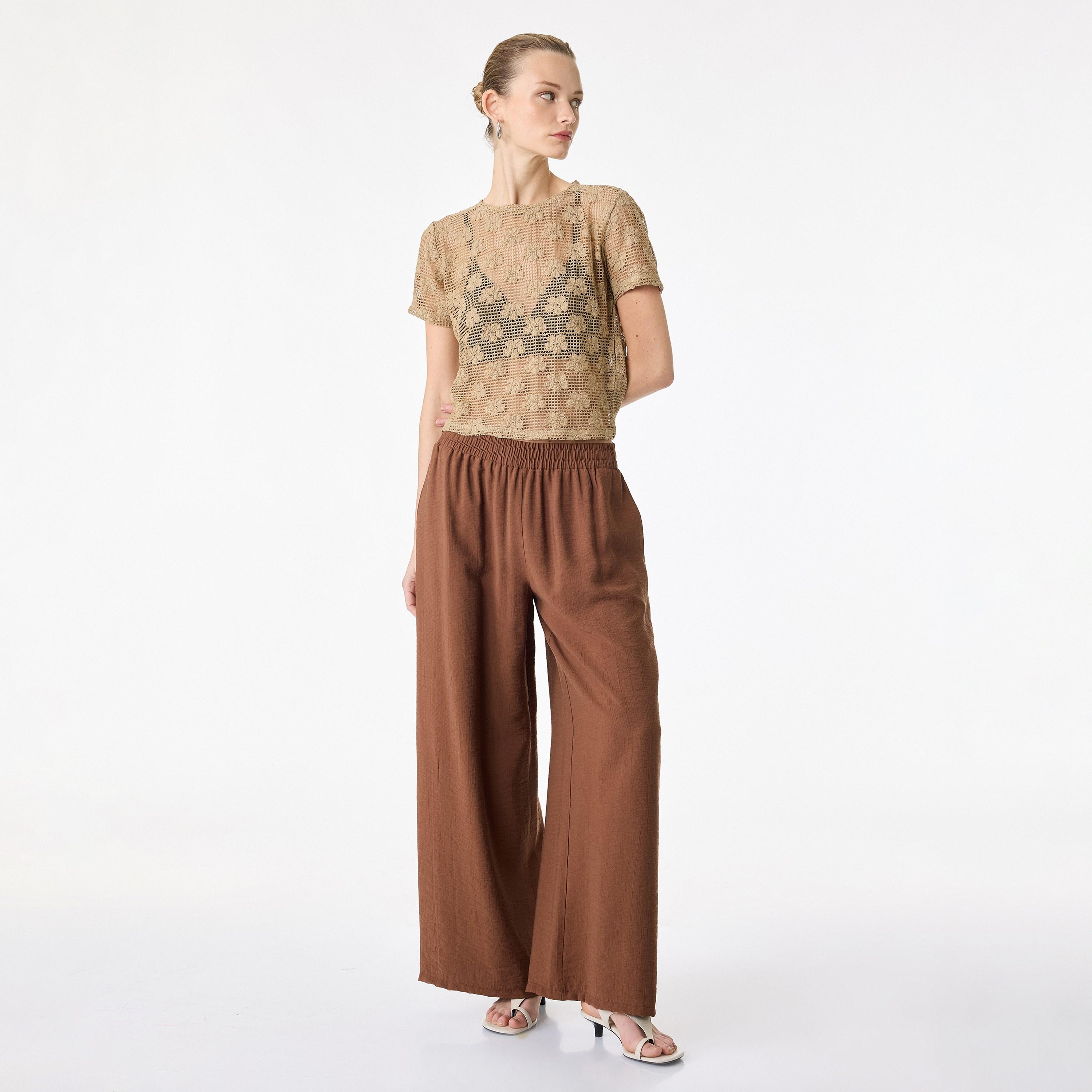 KOTON Crochet Floral Women's Top-women-clothing-shirtsandblouses-blouses-image-2