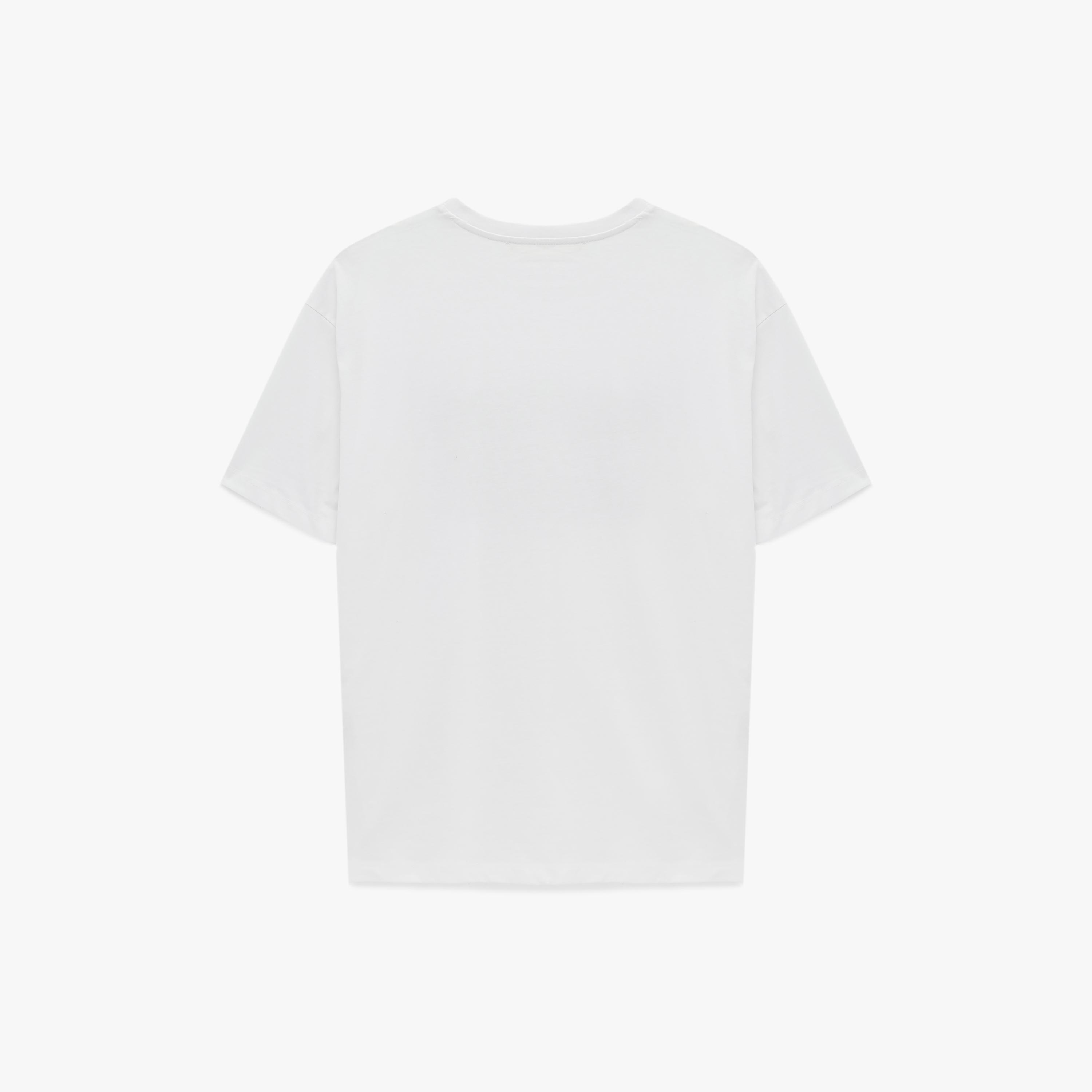 KOTON White Lace Motifs Print Cotton Women's T-Shirt-women-clothing-tshirts-image-5