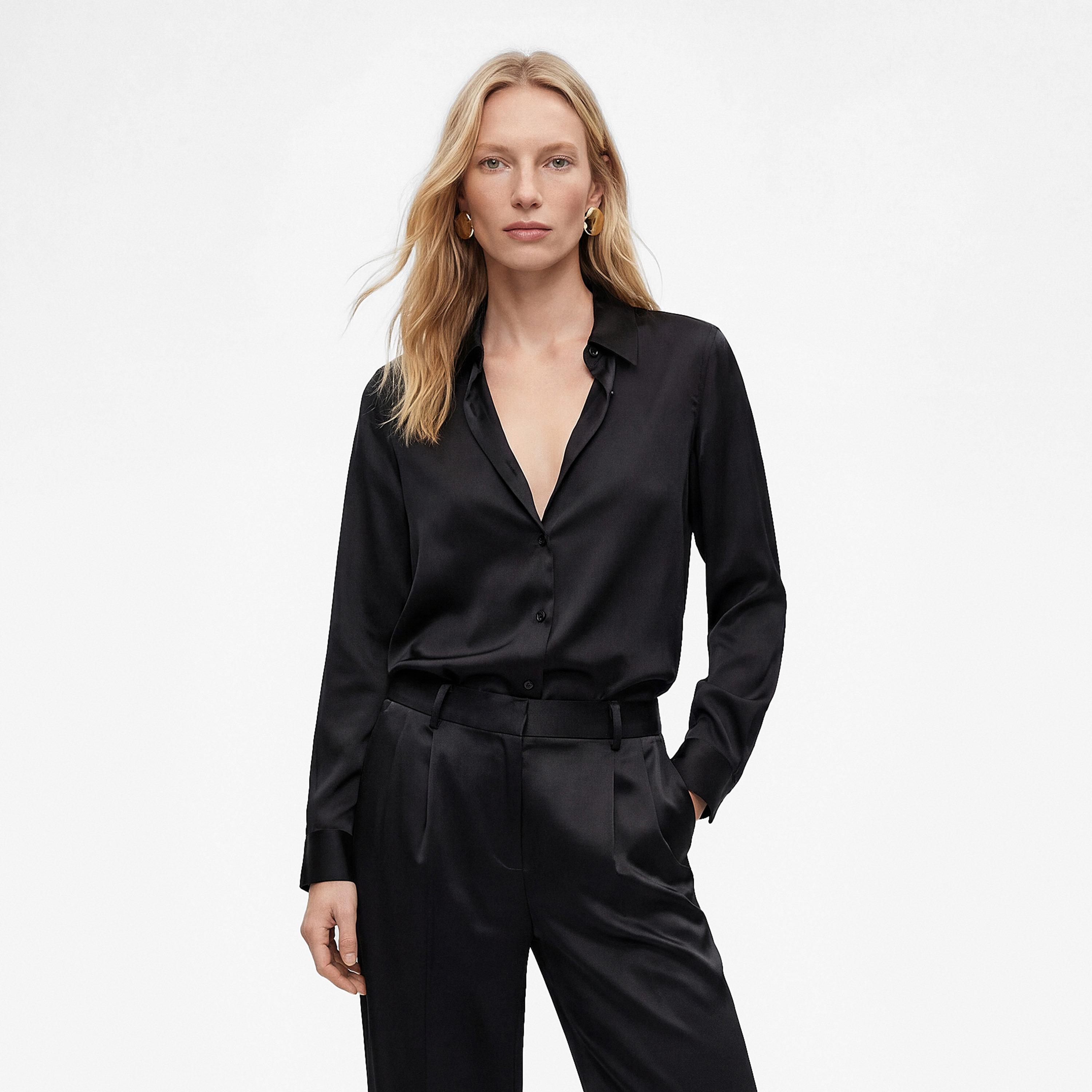 قميص نسائي بياقة من كوتون-women-clothing-shirtsandblouses-shirts-image-1