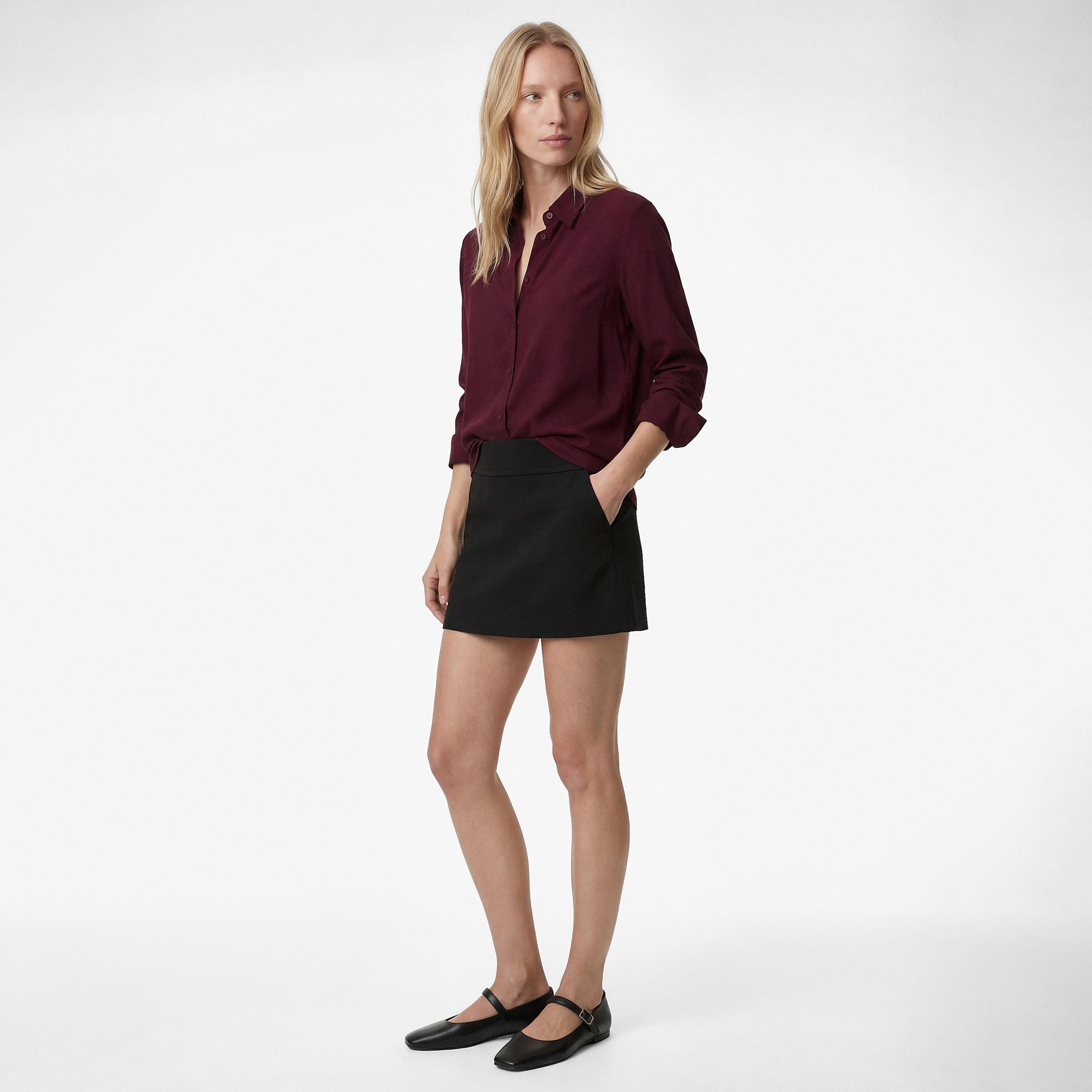 KOTON Collared Women's Shirt-women-clothing-shirtsandblouses-shirts-image-2