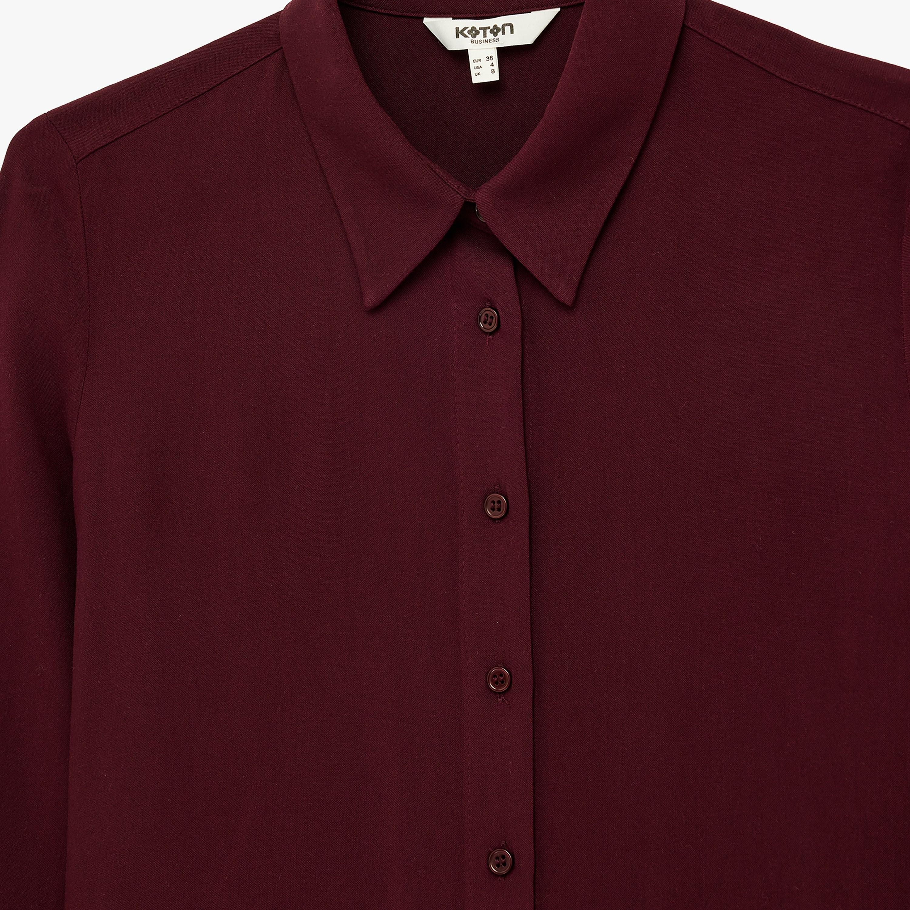 KOTON Collared Women's Shirt-women-clothing-shirtsandblouses-shirts-image-5