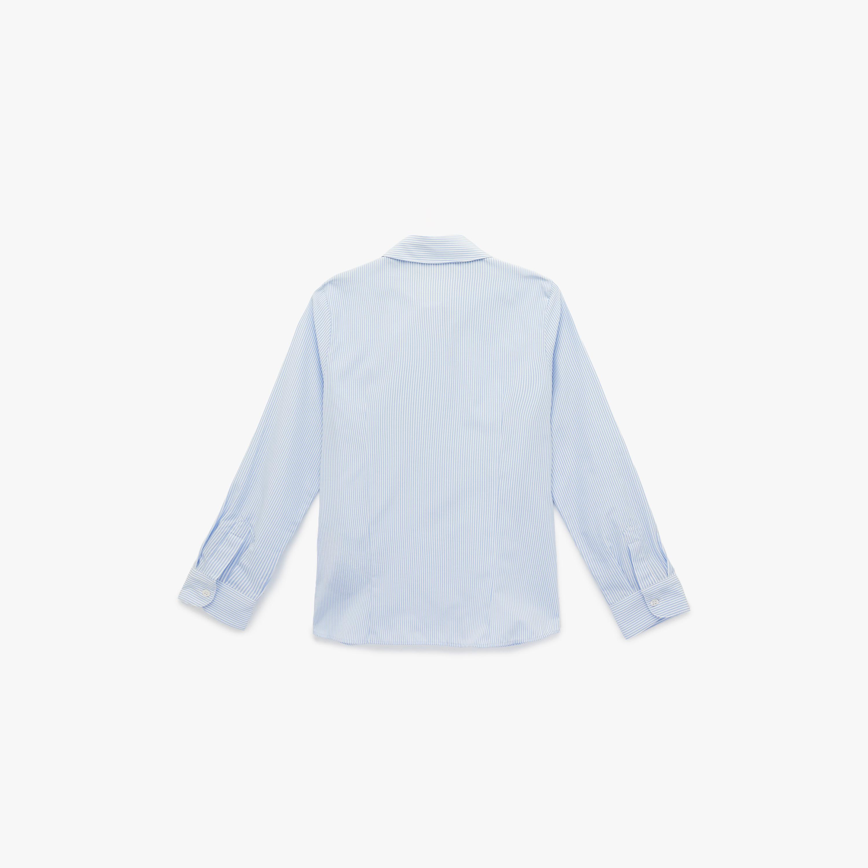 قميص نسائي بياقة بلون أزرق فاتح من كوتون-women-clothing-shirtsandblouses-shirts-image-4