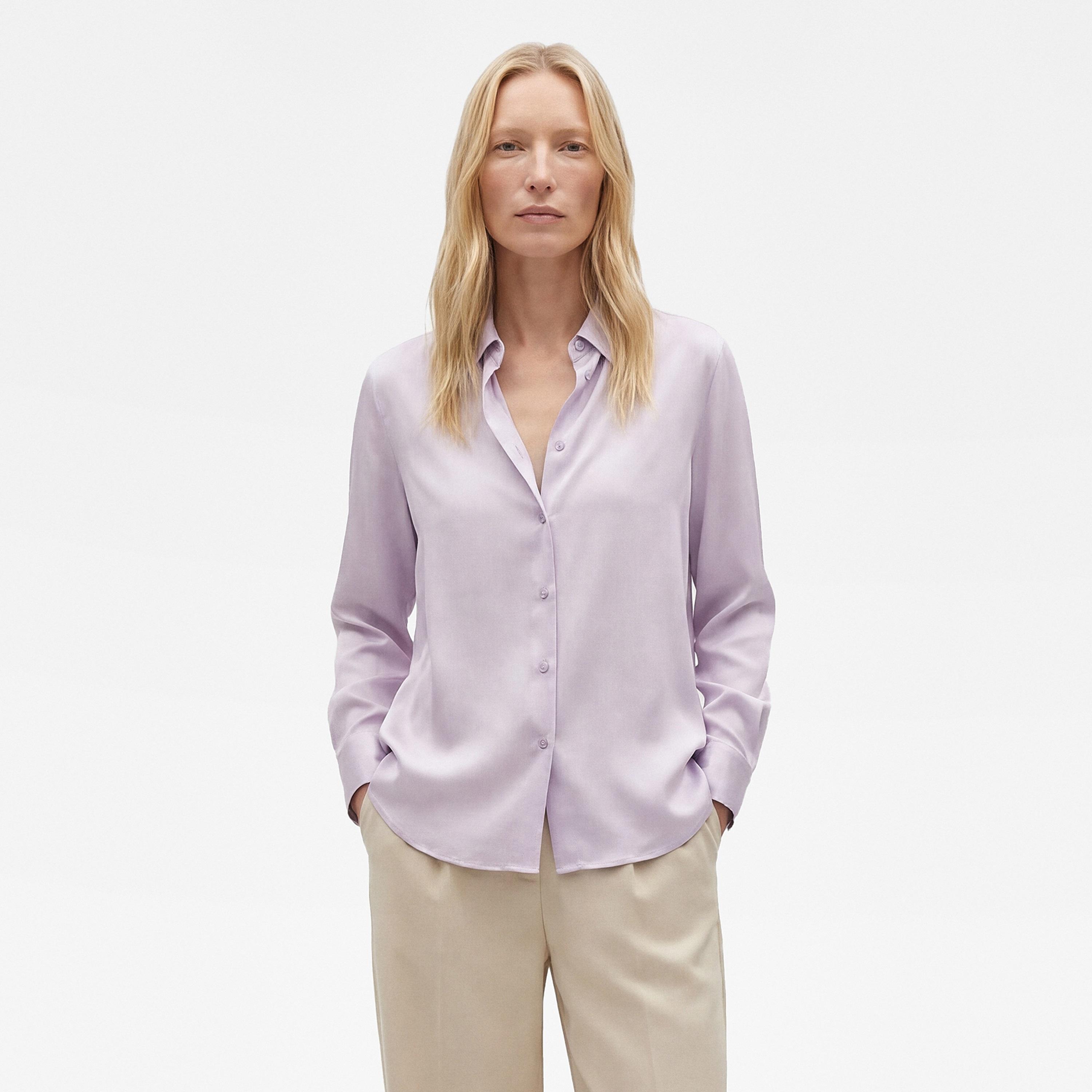 قميص نسائي بياقة من كوتون-women-clothing-shirtsandblouses-shirts-image-1