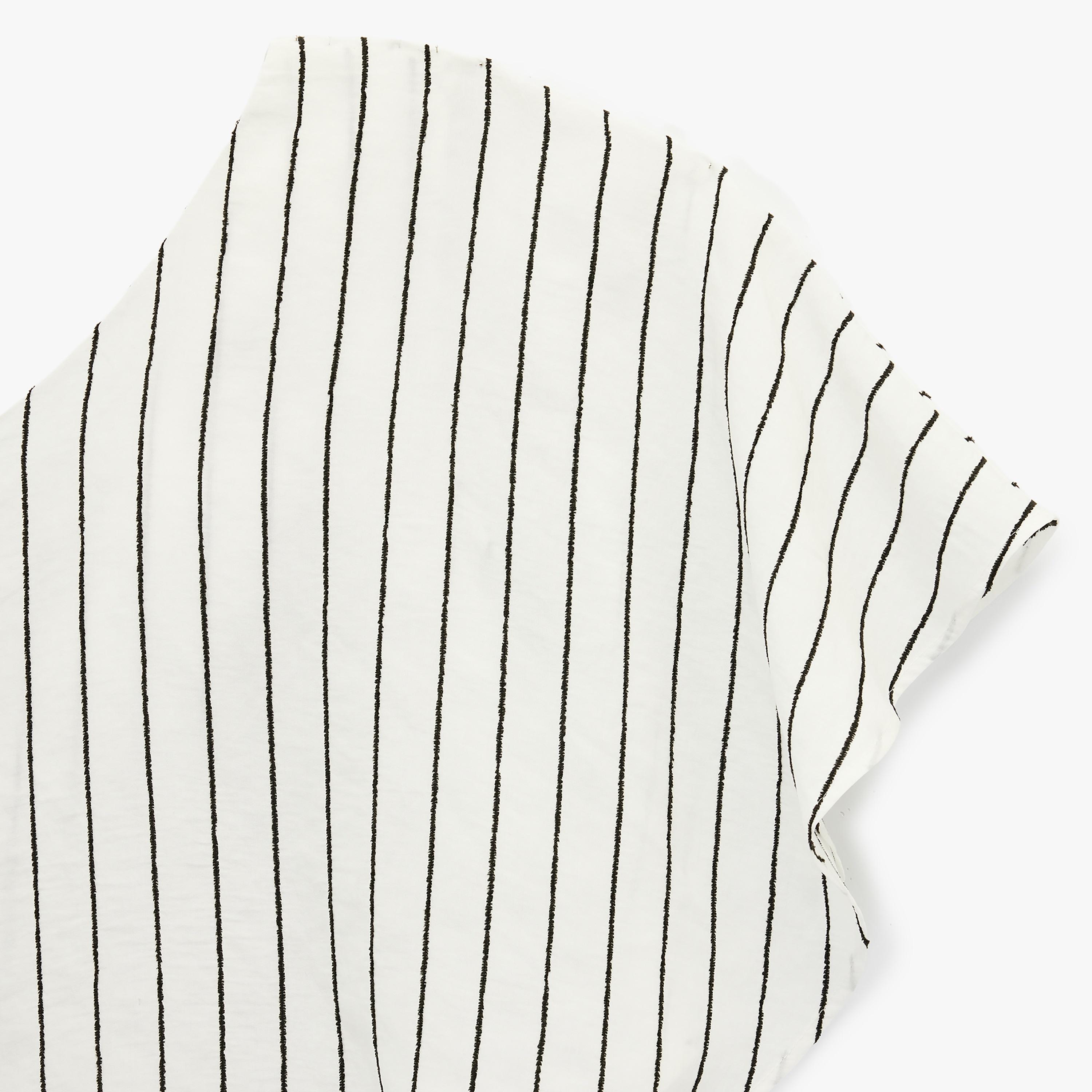 KOTON White Striped One-Shoulder Women's Top-women-clothing-shirtsandblouses-blouses-image-5