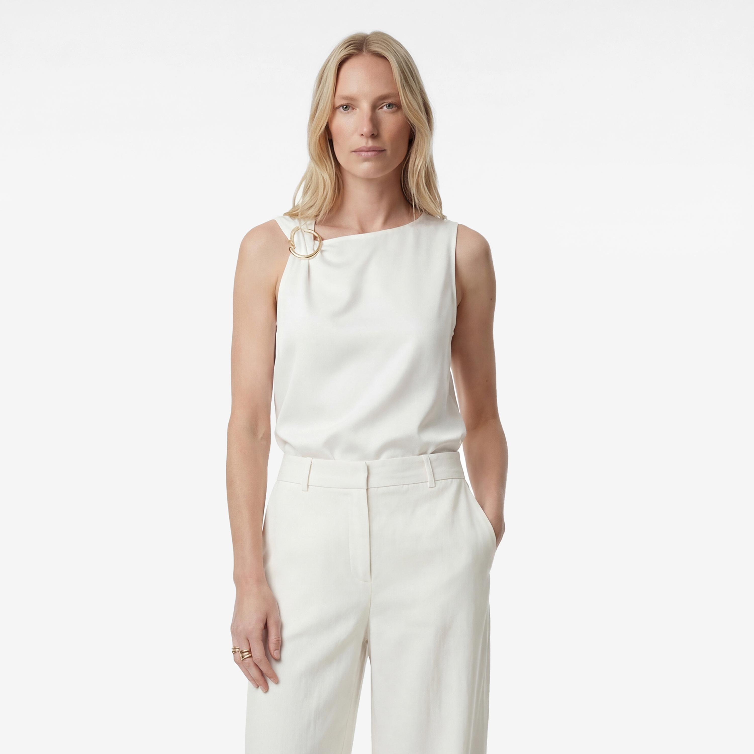 KOTON White Women's Top-women-clothing-shirtsandblouses-blouses-image-1