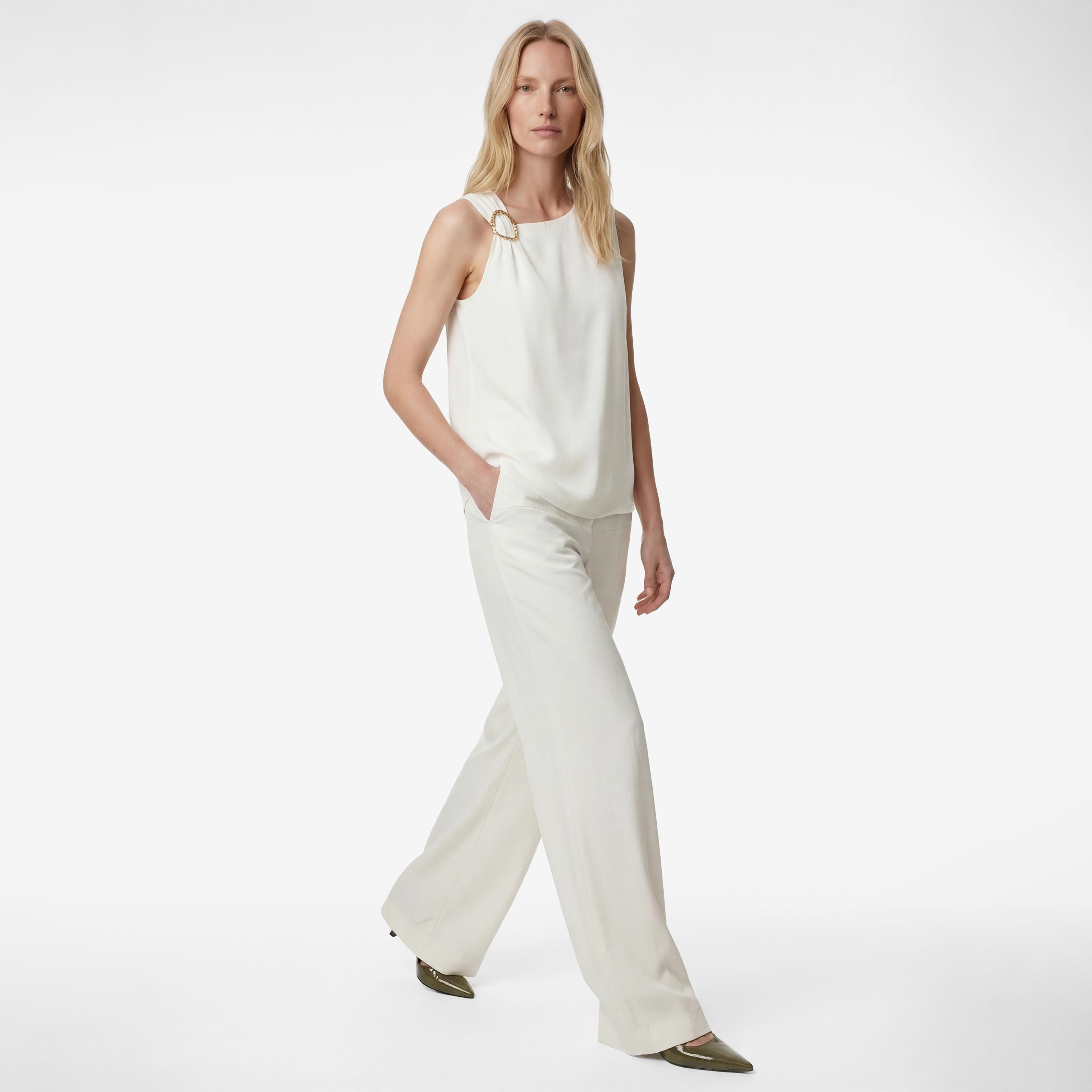 KOTON Off White Women's Top-women-clothing-shirtsandblouses-blouses-image-2