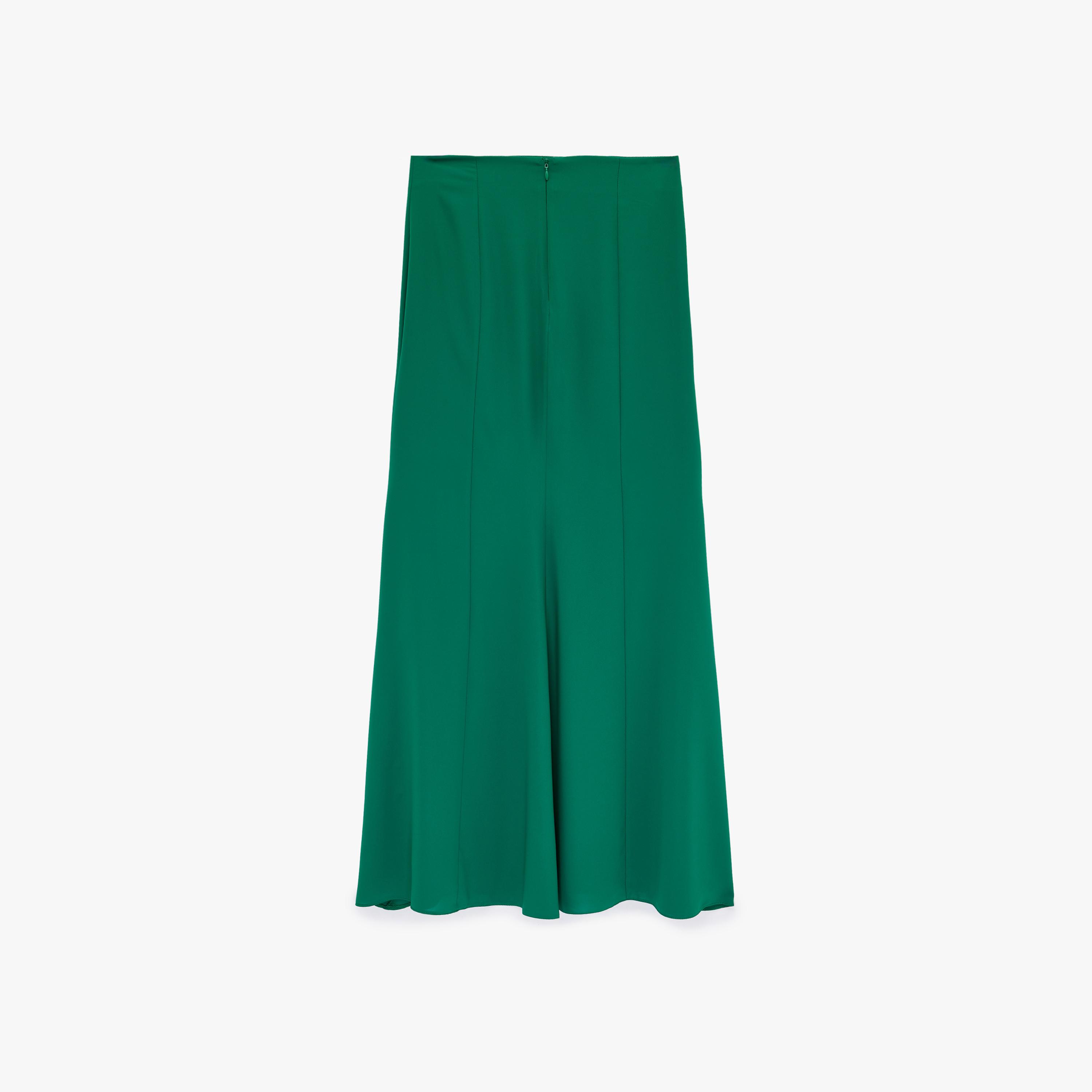 تنورة ميدي نسائية قصة مستقيمة من كوتون-women-clothing-bottoms-skirts-image-4