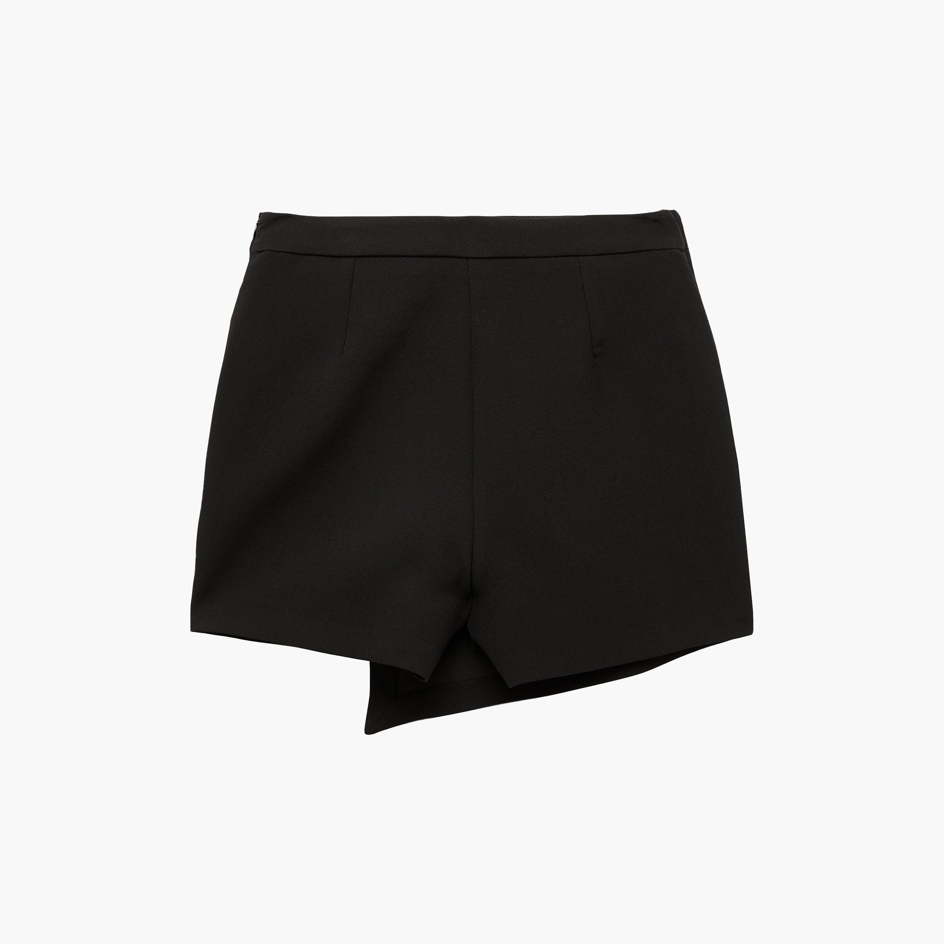 KOTON Wrap Women's Mini Skort-women-clothing-bottoms-skirts-image-7