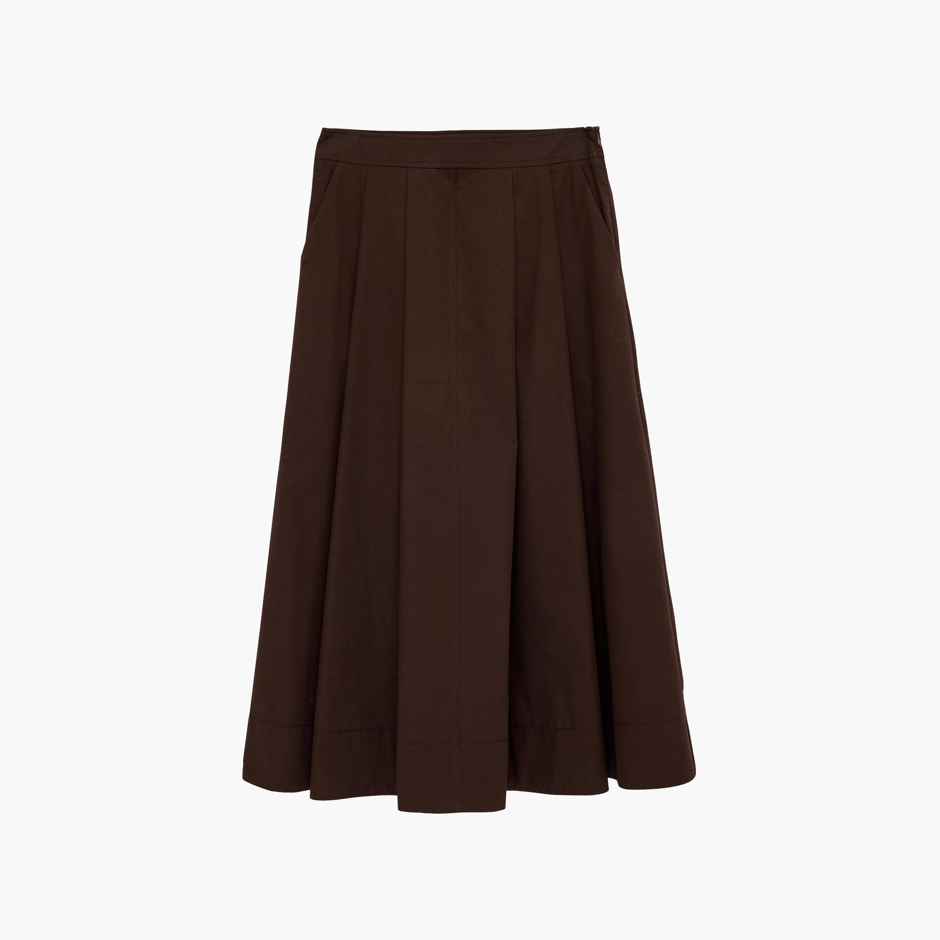 KOTON Cotton A-Line Women's Maxi Skirt-women-clothing-bottoms-skirts-image-6