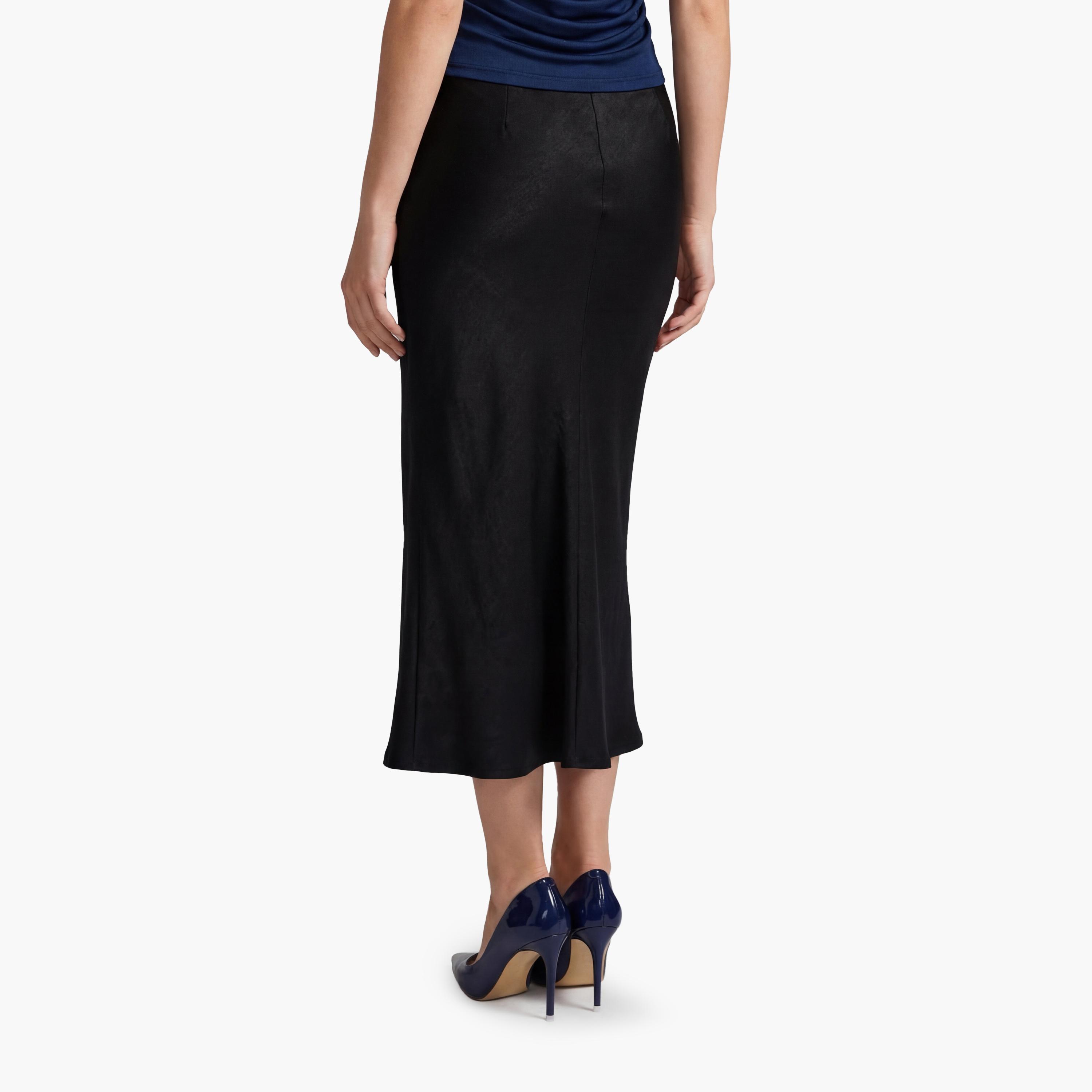 KOTON A-Line Women's Maxi Skirt-women-clothing-bottoms-skirts-image-4