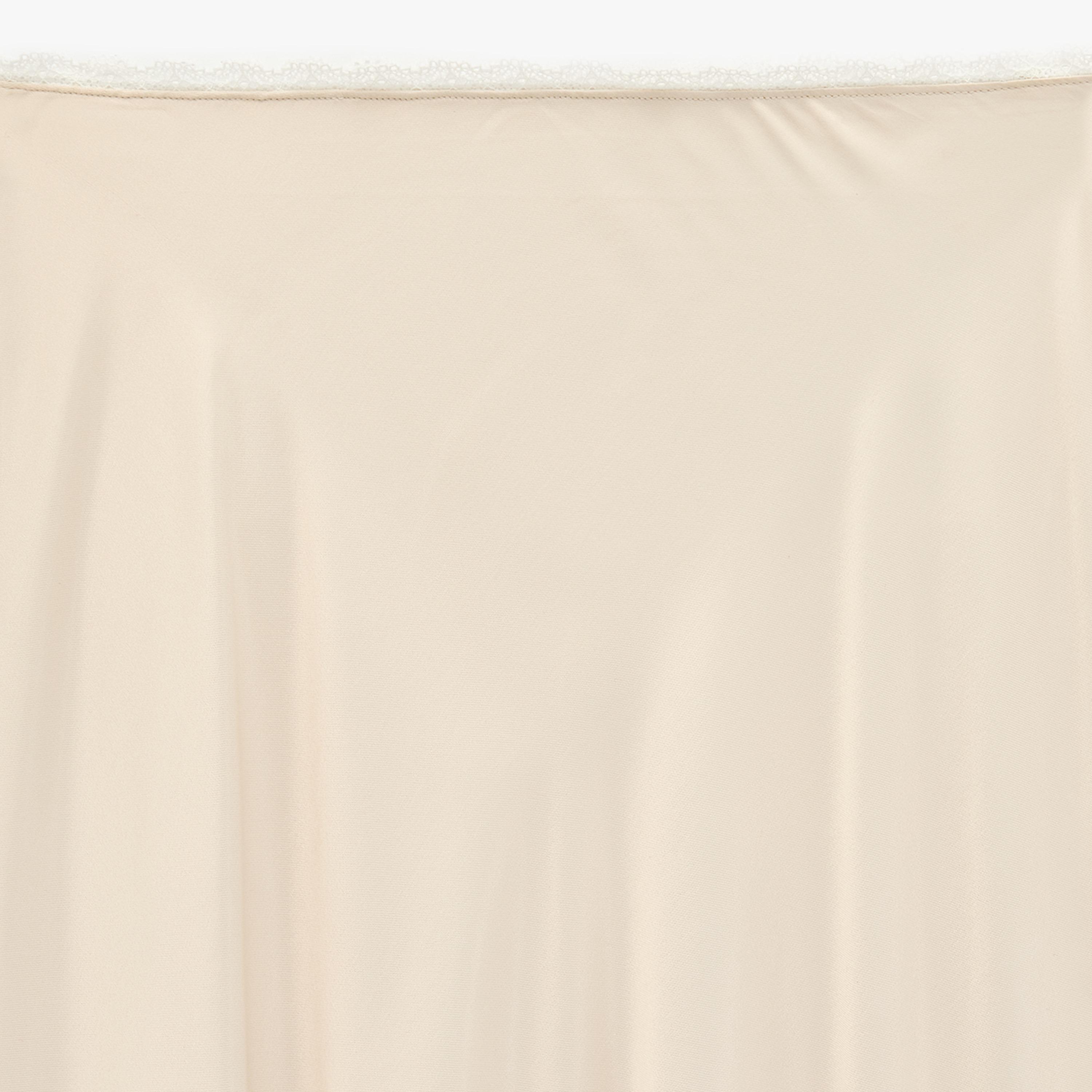 تنورة ماكسي نسائية قصة "ايه-لاين" بلون بيج من كوتون-women-clothing-bottoms-skirts-image-6