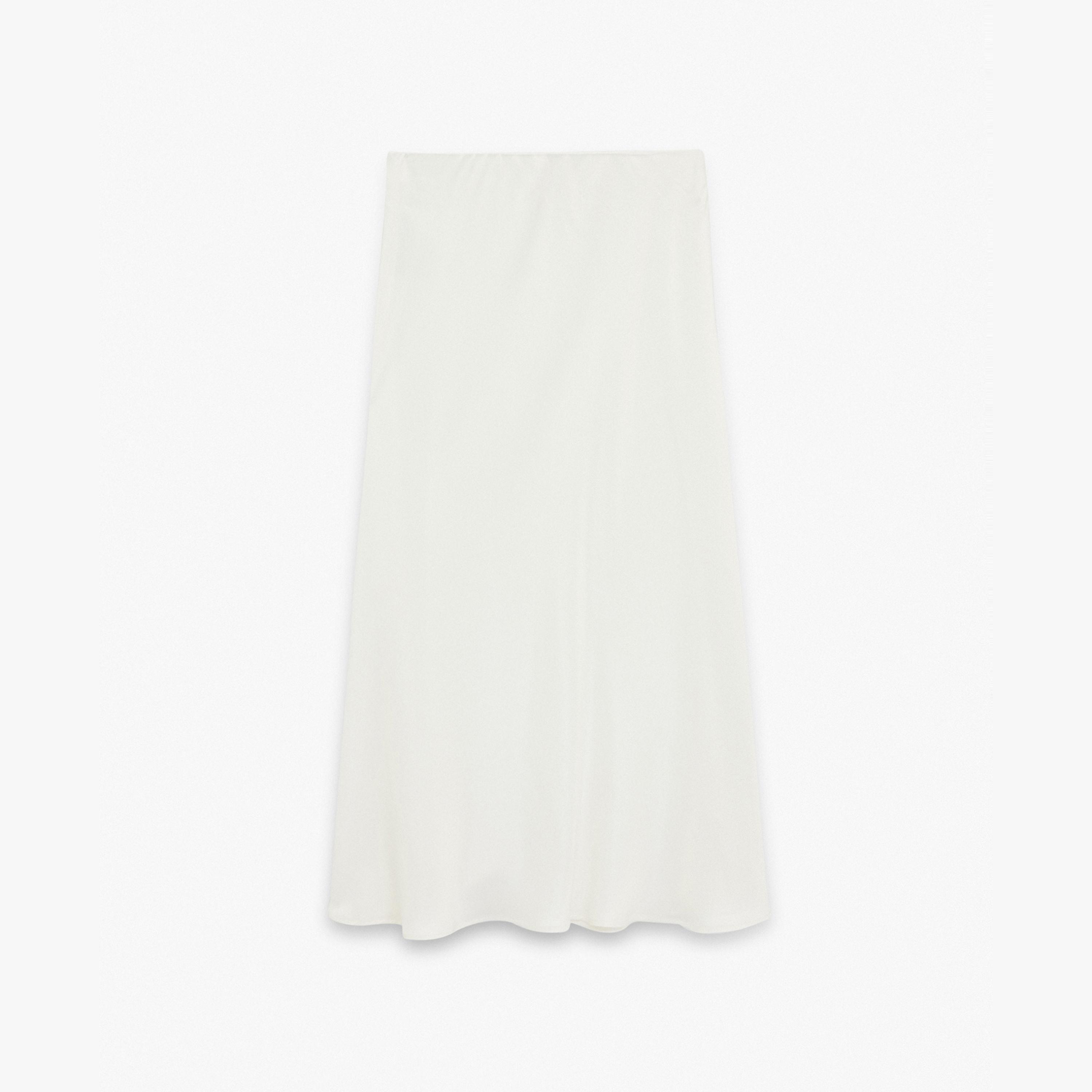 تنورة ميدي نسائية قصة "ايه-لاين" من كوتون-women-clothing-bottoms-skirts-image-4