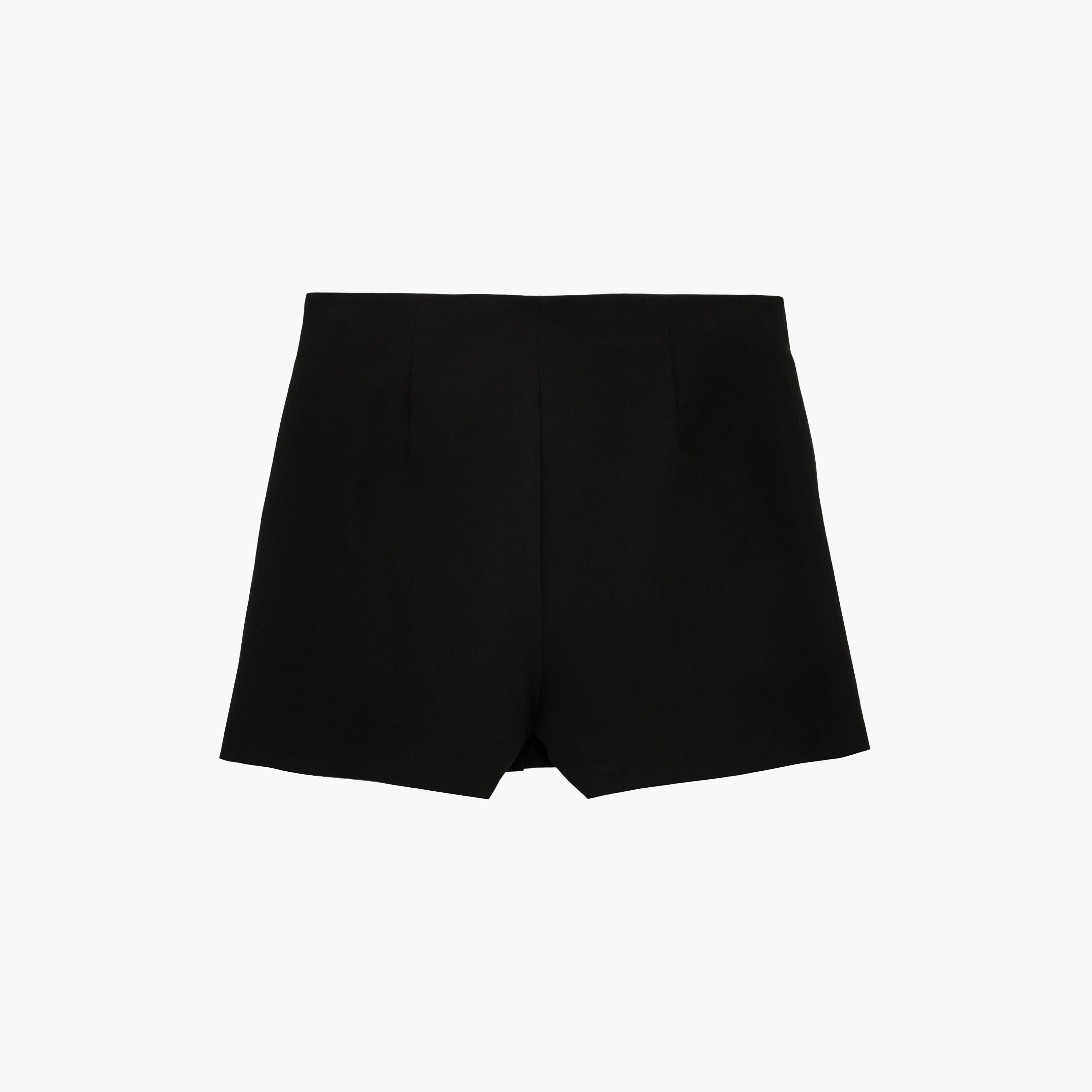 KOTON Black Wrap Women's Mini Skort-women-clothing-bottoms-skirts-image-7