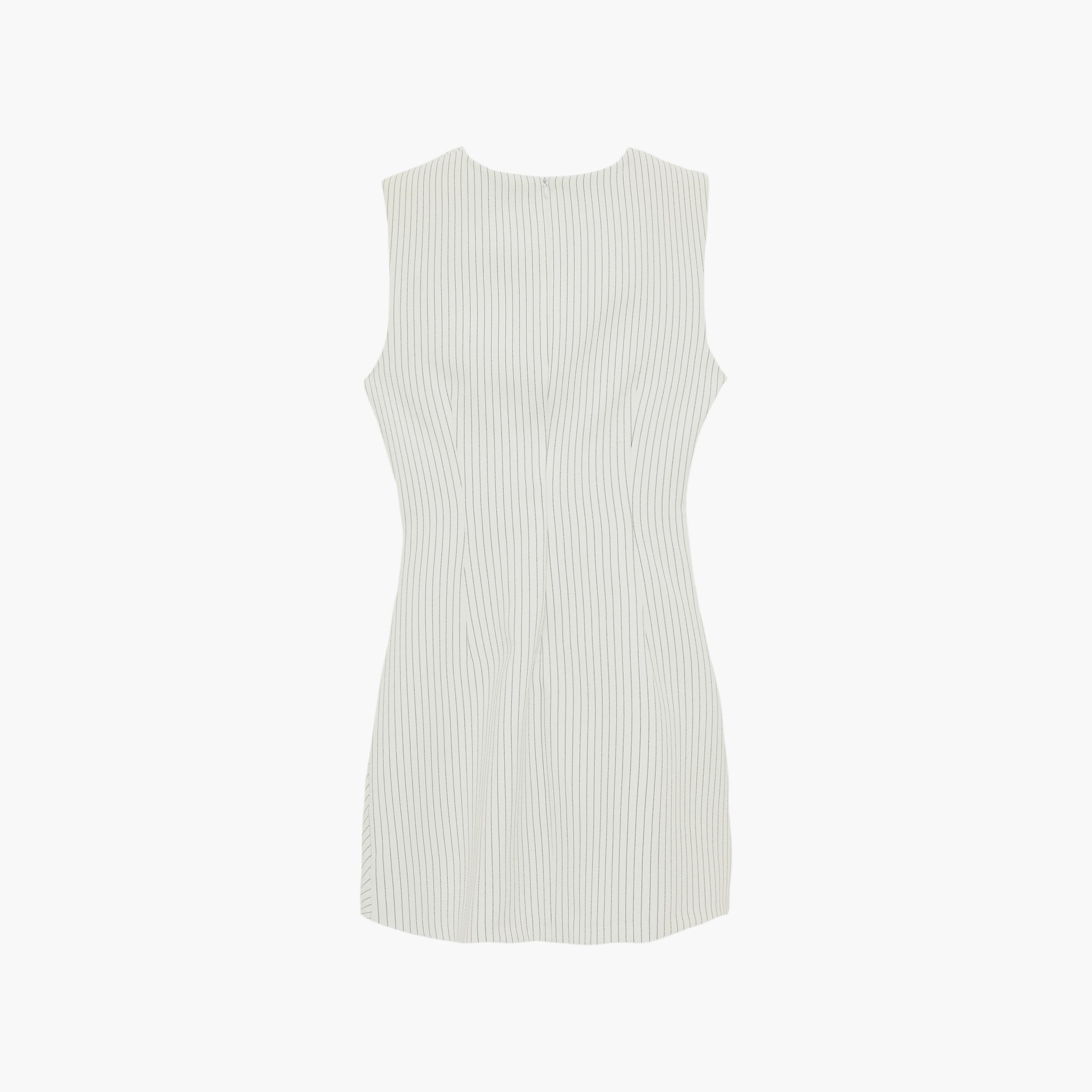 فستان ميني نسائي "شيث" مخطط بلون أبيض من كوتون-women-clothing-dresses-image-7