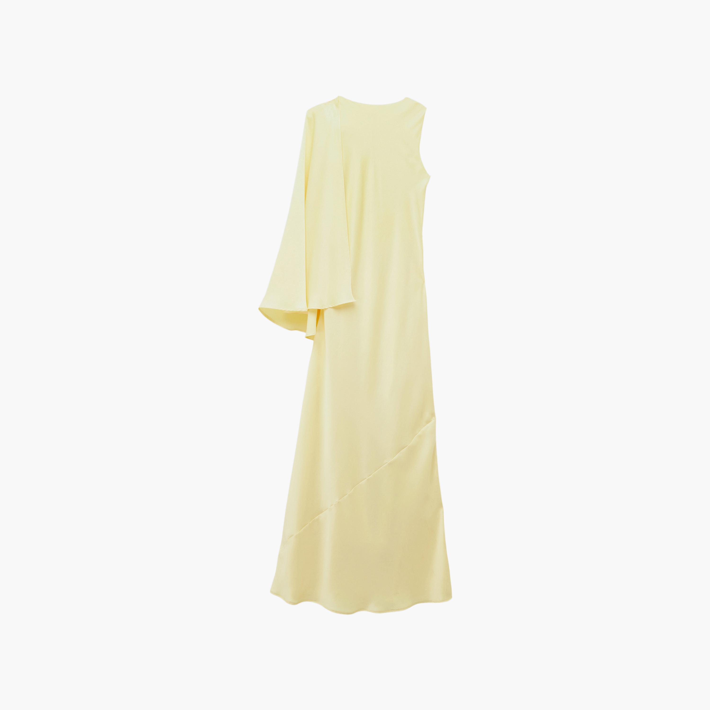 KOTON Yellow Women's Maxi Dress-women-clothing-dresses-image-7
