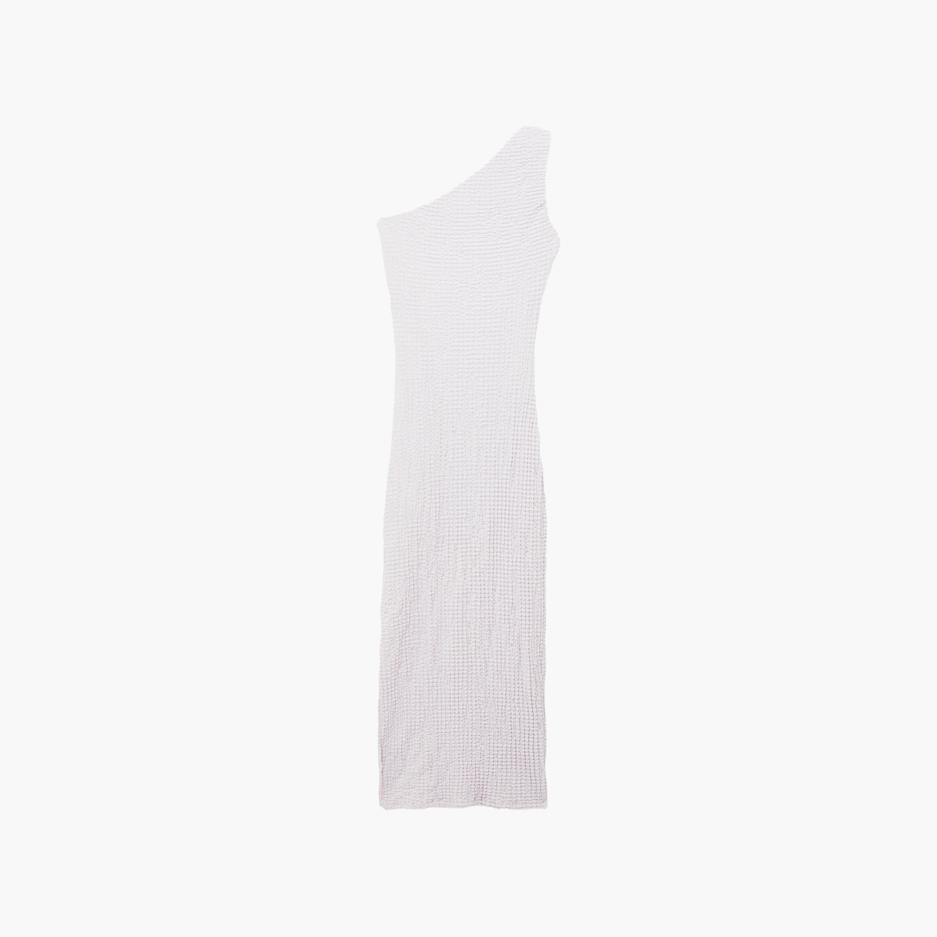 KOTON Crinkled One Shoulder Sheath Women's Maxi Dress-women-clothing-dresses-image-4