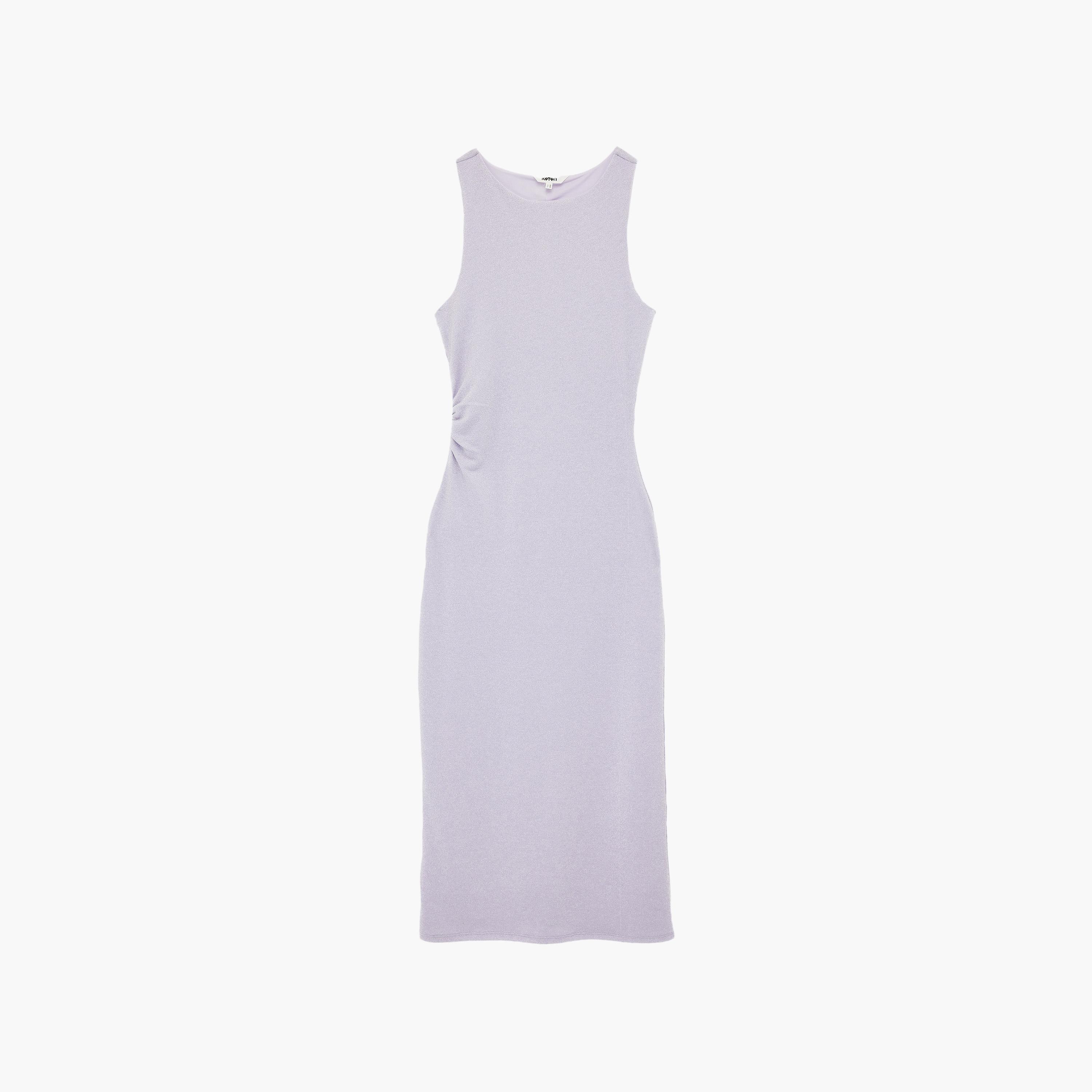 فستان ماكسي نسائي "شيث" بلون لافندر من كوتون-women-clothing-dresses-image-3