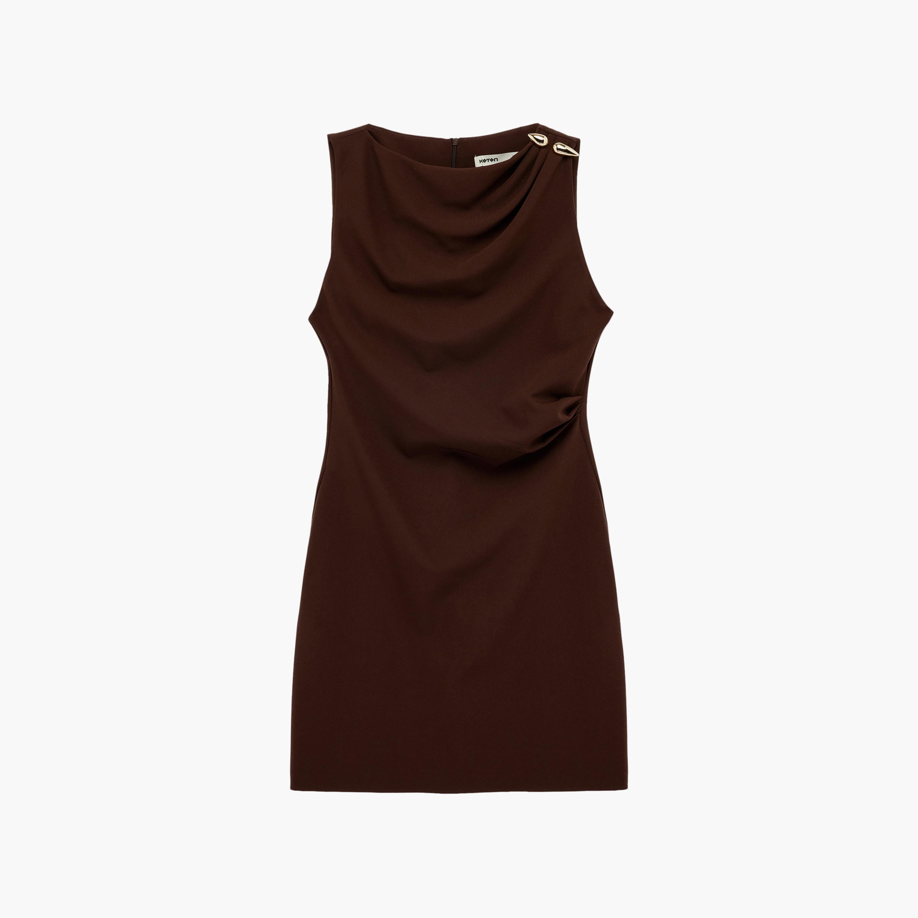 KOTON Sheath Women's Mini Dress-women-clothing-dresses-image-3