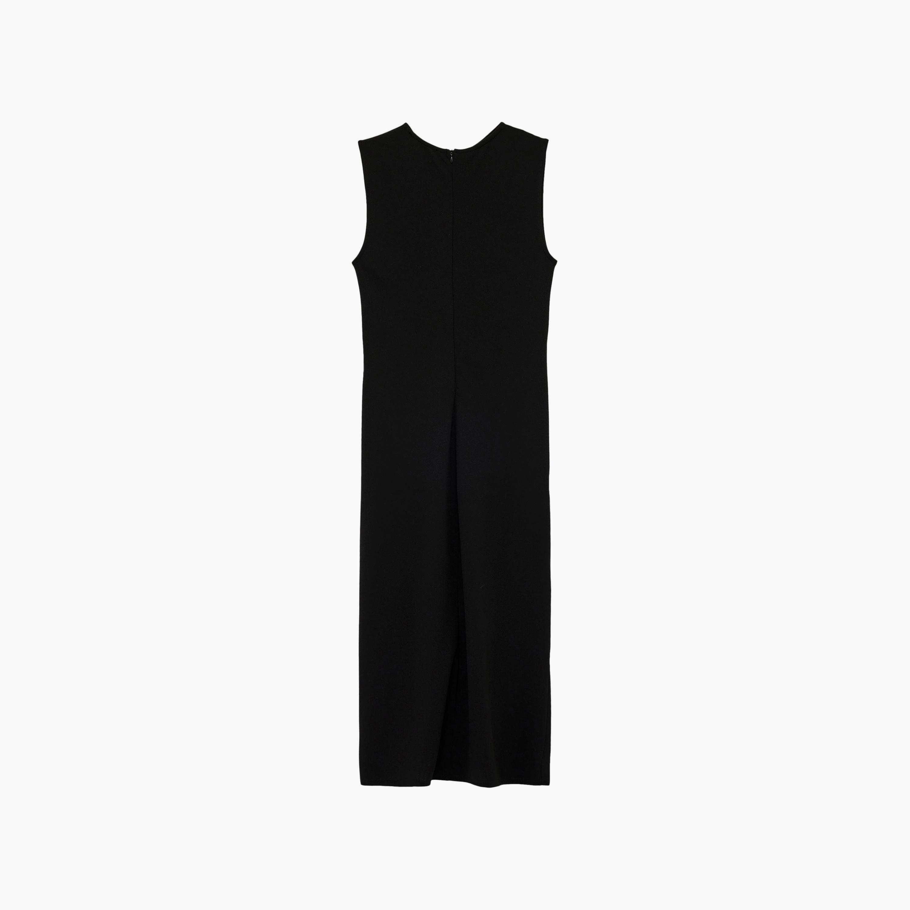 فستان ماكسي نسائي "شيث" بلون أسود من كوتون-women-clothing-dresses-image-6