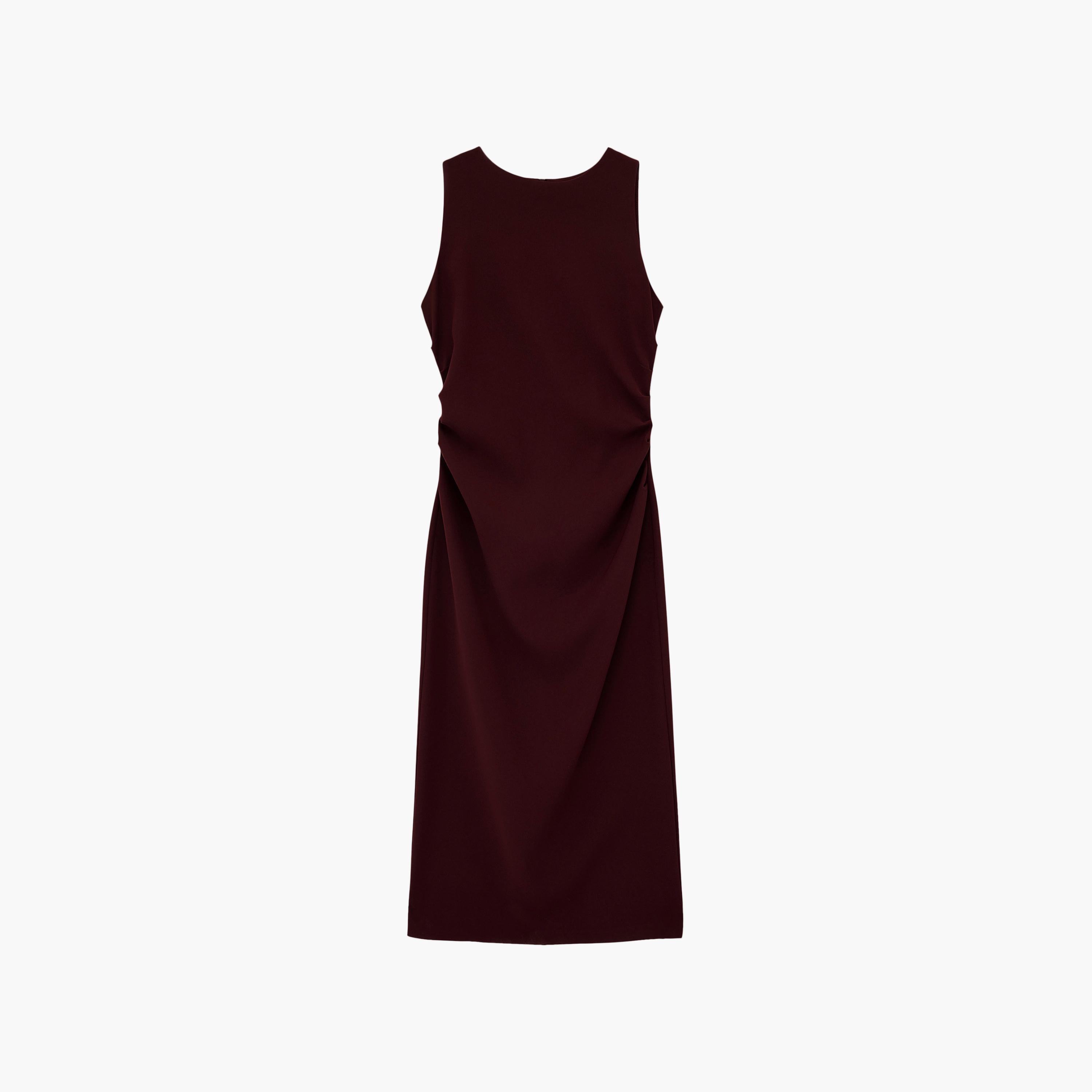 فستان ماكسي نسائي "شيث" بلون أحمر من كوتون-women-clothing-dresses-image-5
