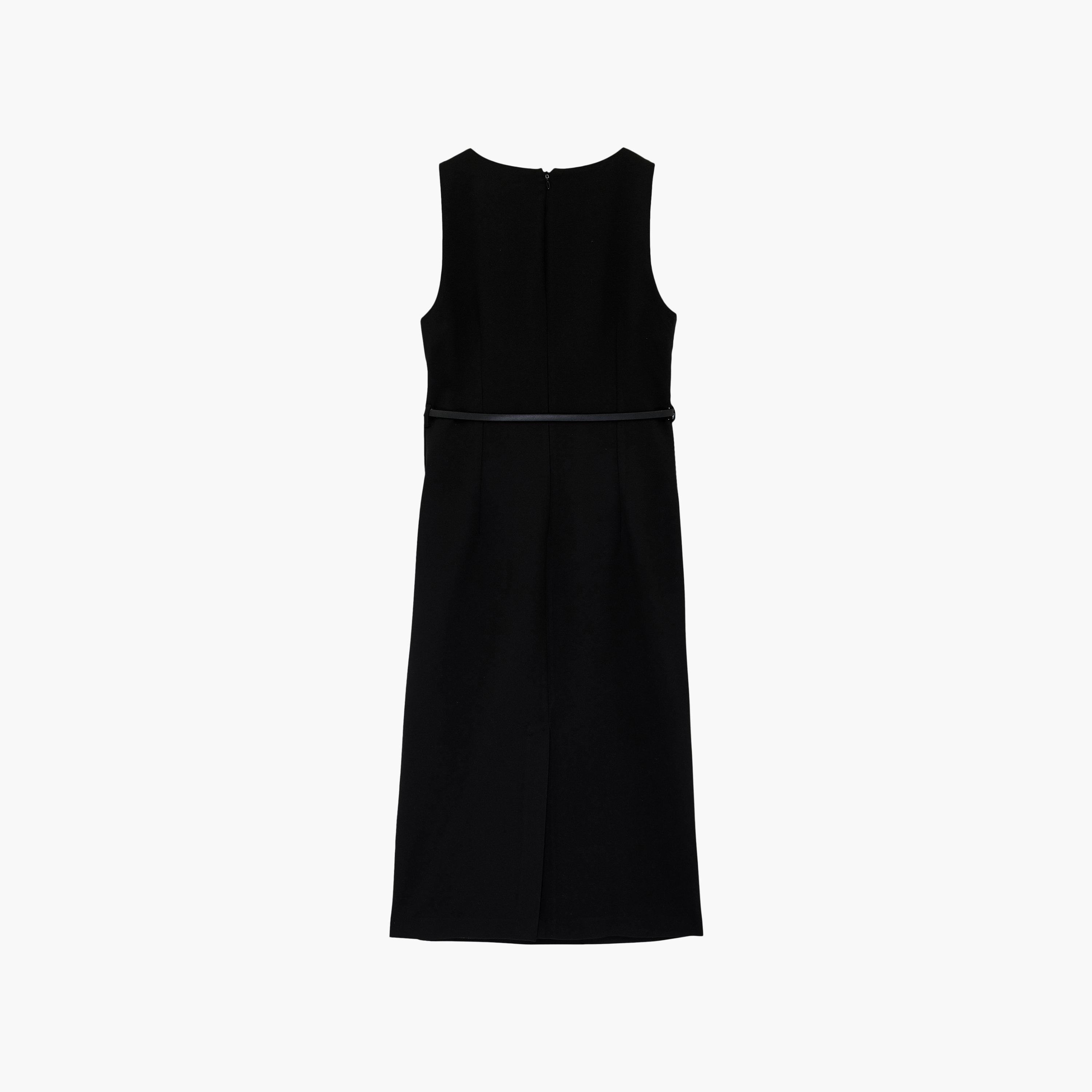 فستان ماكسي نسائي بلون أسود من كوتون-women-clothing-dresses-image-6