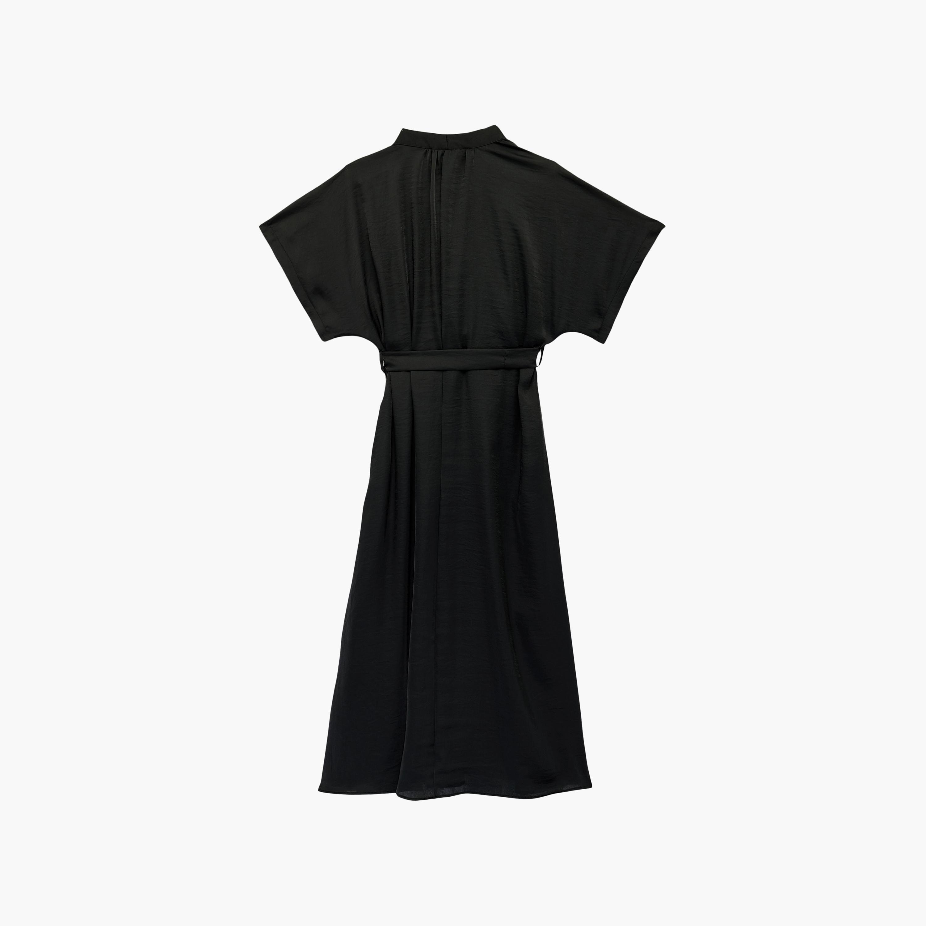 فستان ماكسي نسائي "لف" بياقة "سوربليس" متقاطعة من كوتون-women-clothing-dresses-image-4