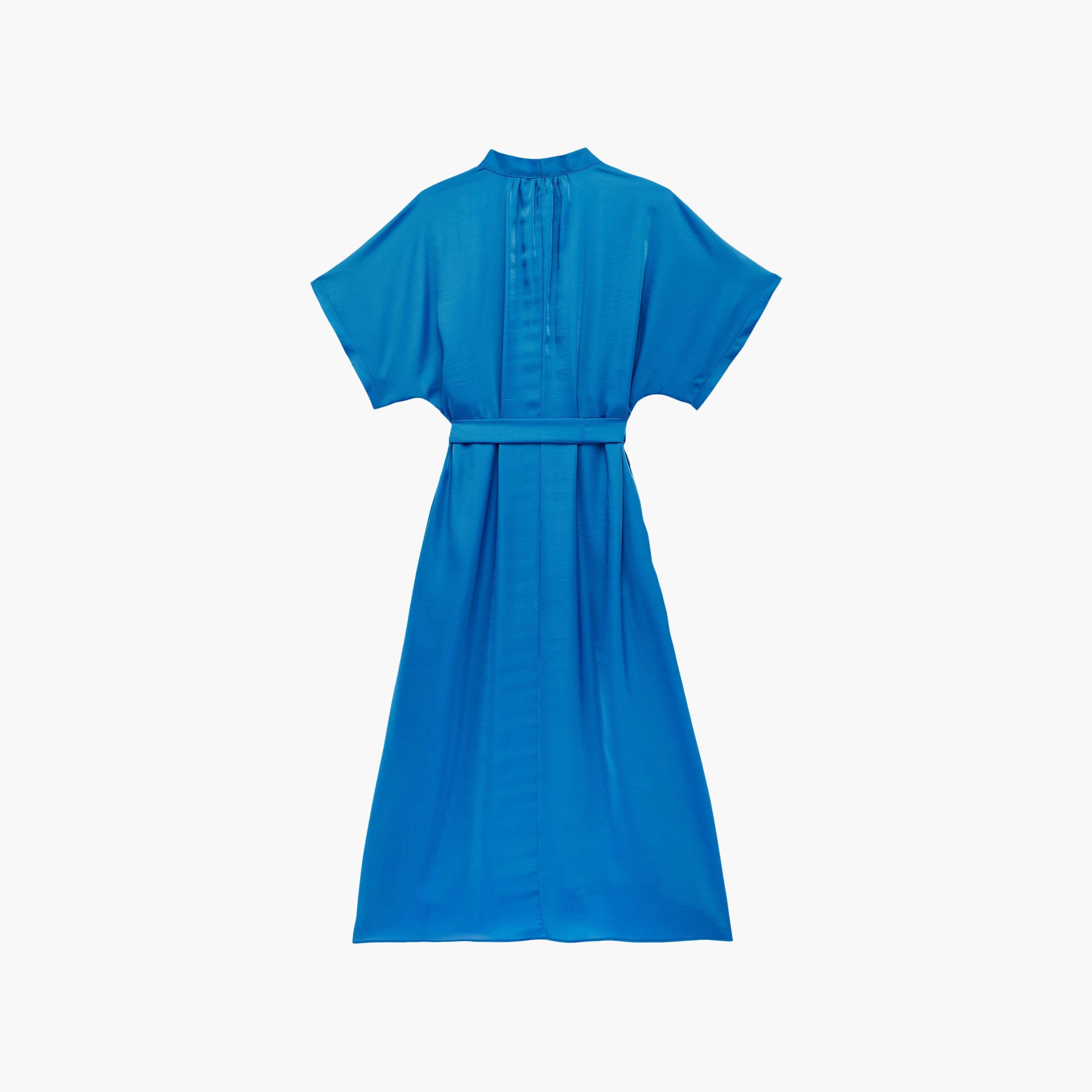 KOTON Surplice Neck Wrap Women's Maxi Dress-women-clothing-dresses-image-4