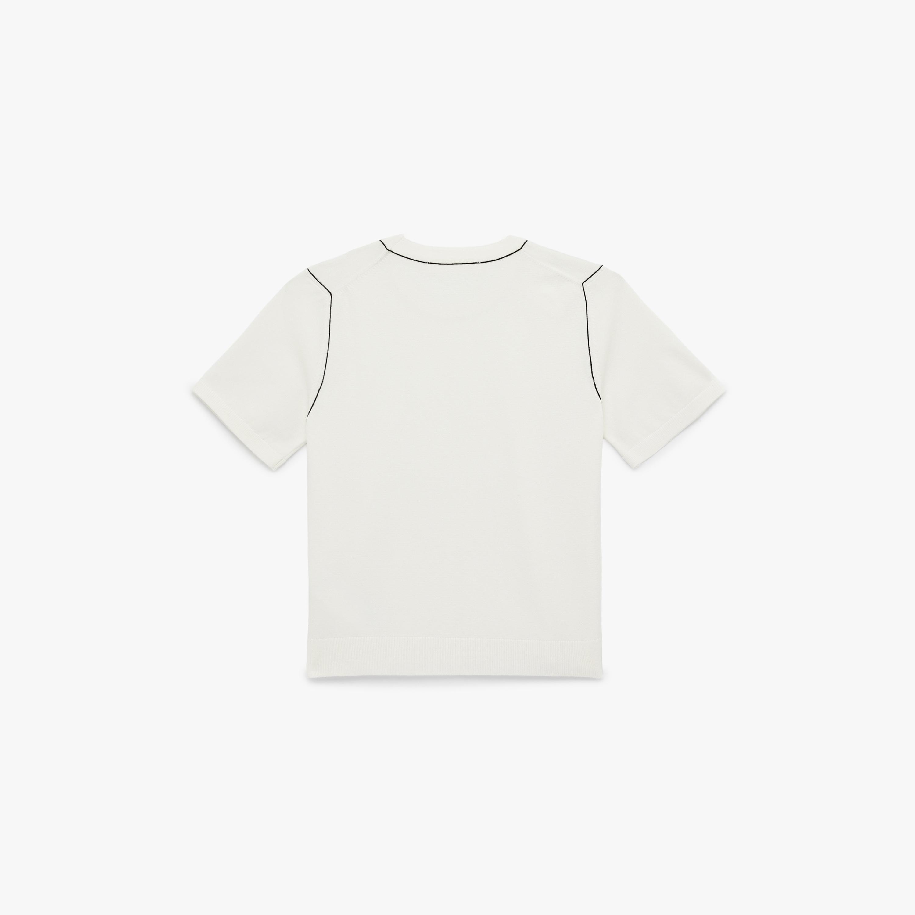KOTON White Stripe Detailed Women's Sweater-women-clothing-cardigansandjumpers-jumpers-image-4