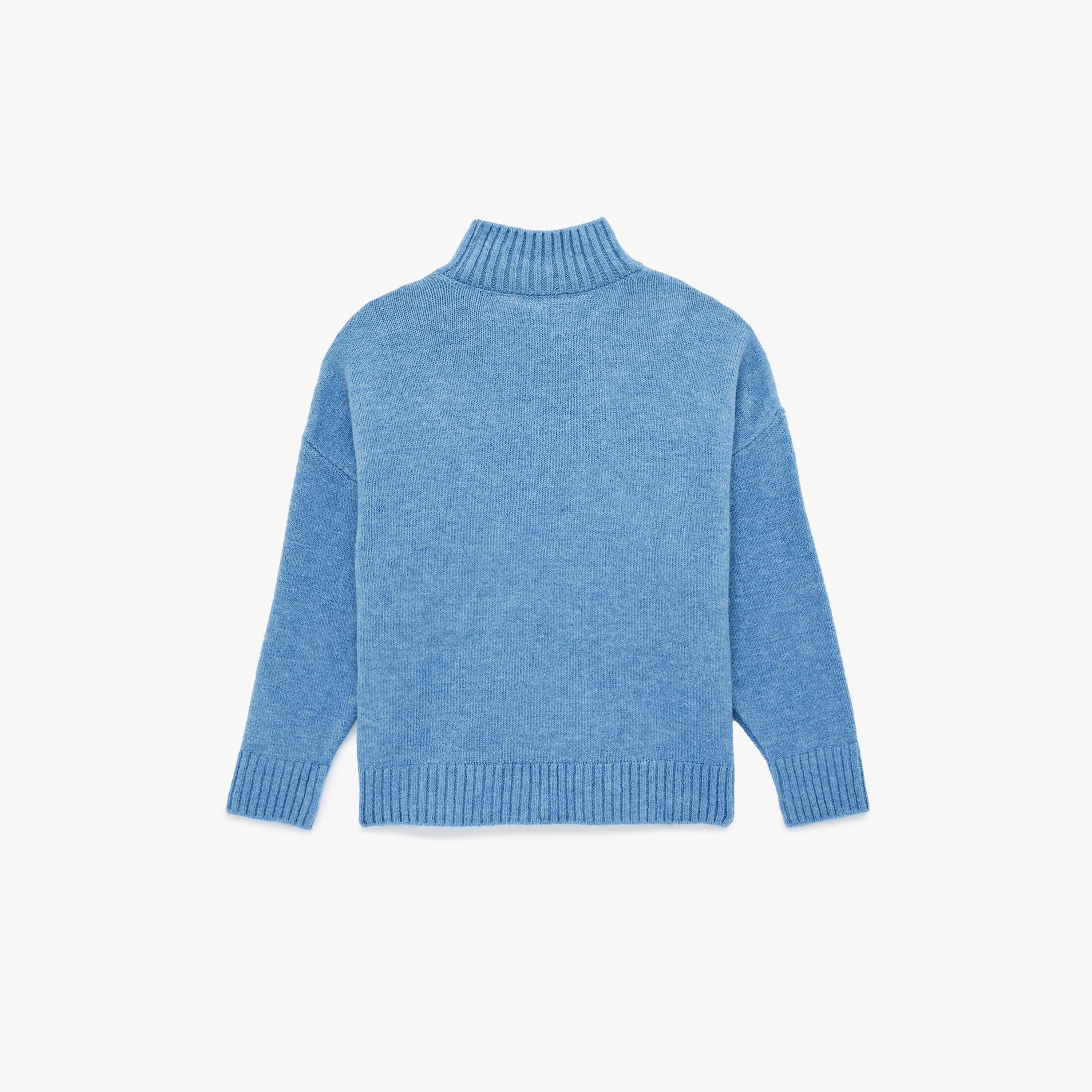KOTON Funnel Neck Women's Sweater-women-clothing-cardigansandjumpers-jumpers-image-4