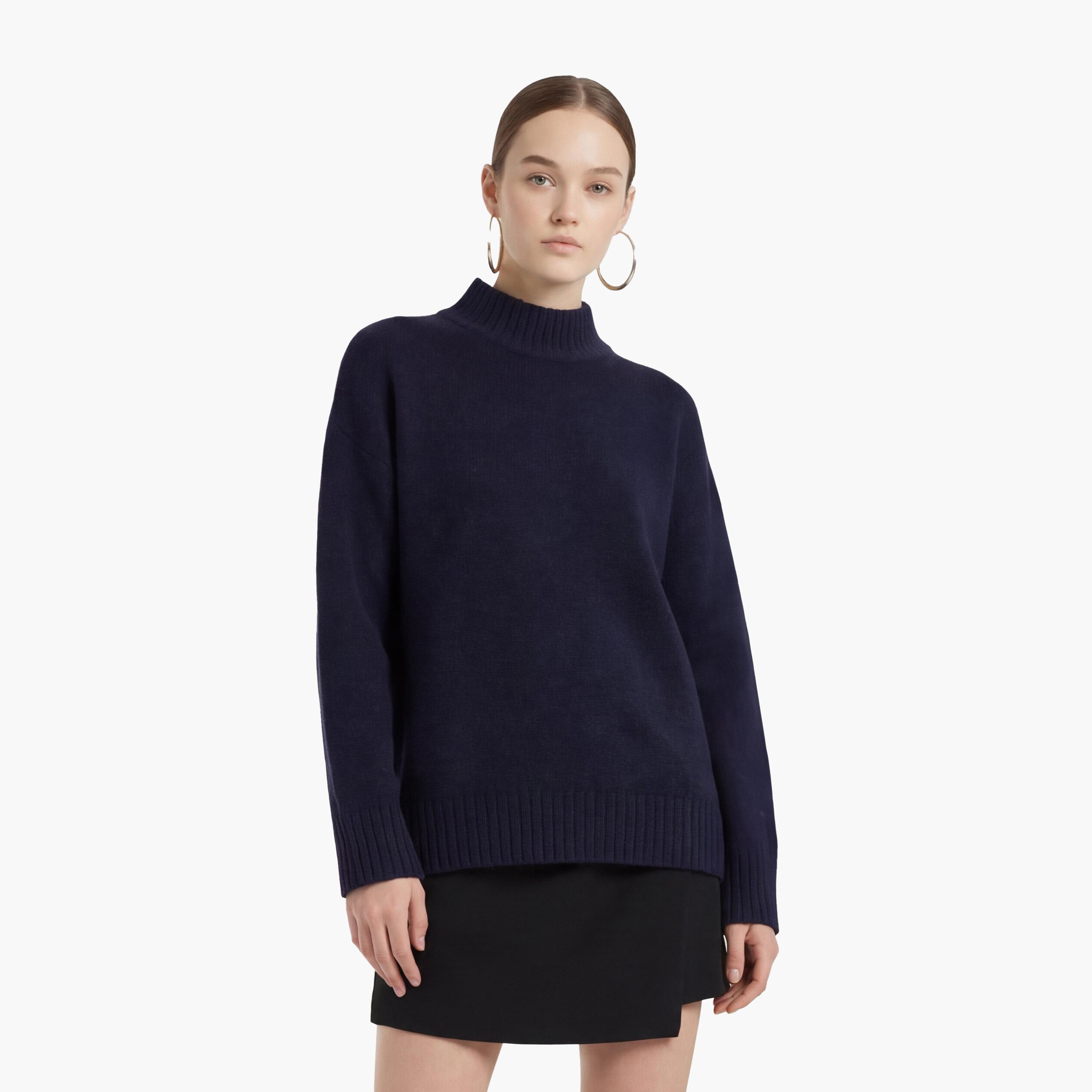 KOTON Funnel Neck Women's Sweater-women-clothing-cardigansandjumpers-jumpers-image-1