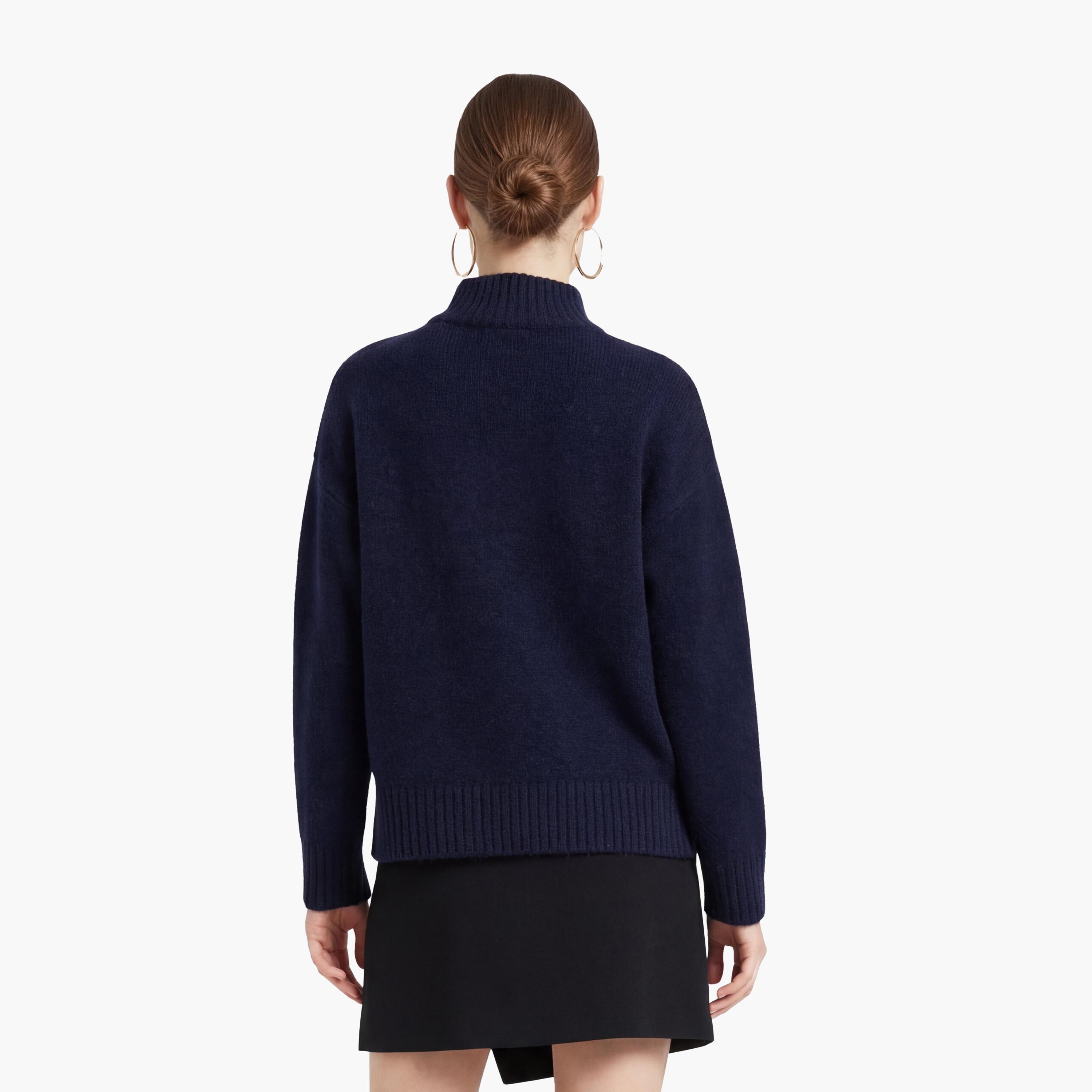 KOTON Funnel Neck Women's Sweater-women-clothing-cardigansandjumpers-jumpers-image-4
