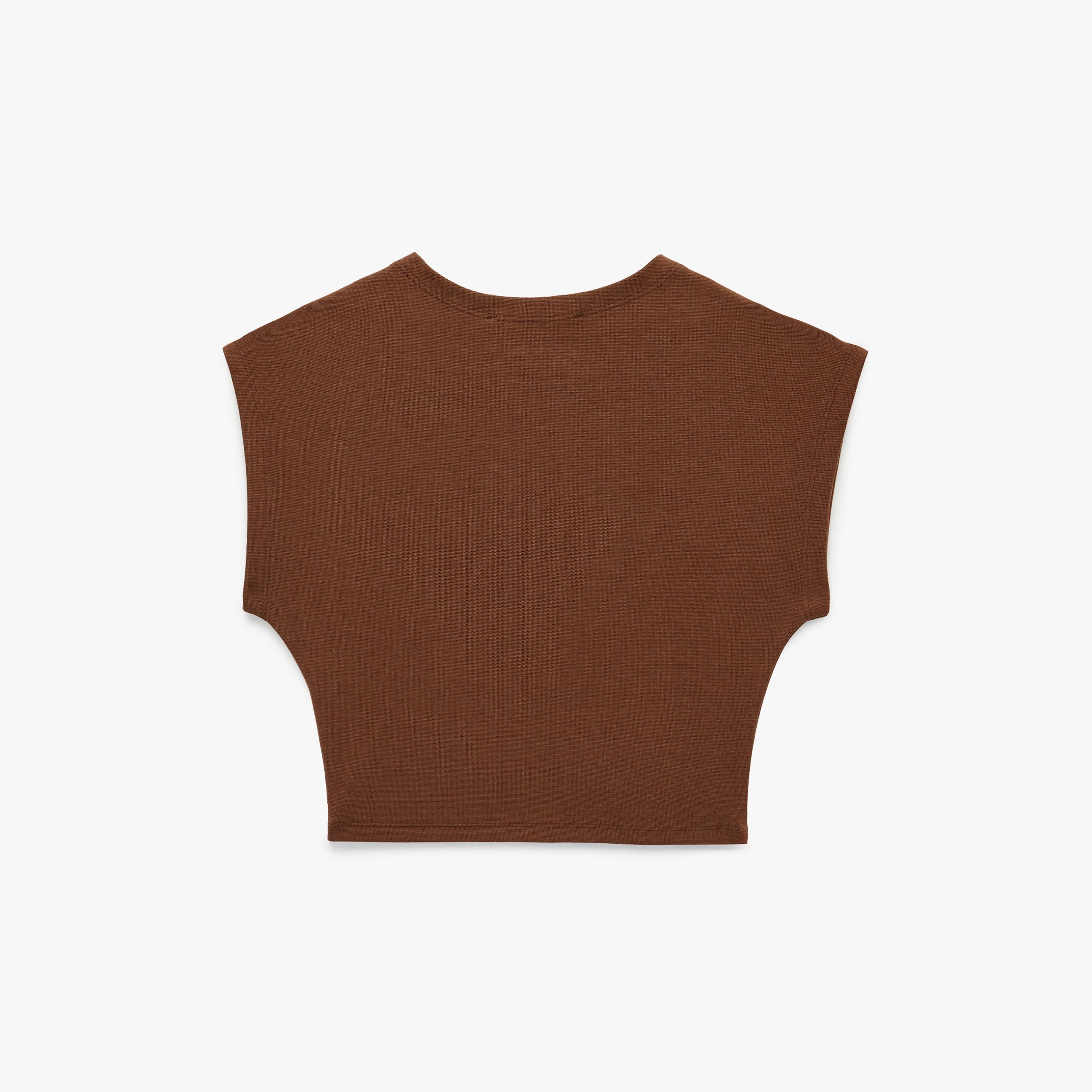 KOTON Cap Sleeves Women's Top-women-clothing-shirtsandblouses-blouses-image-4