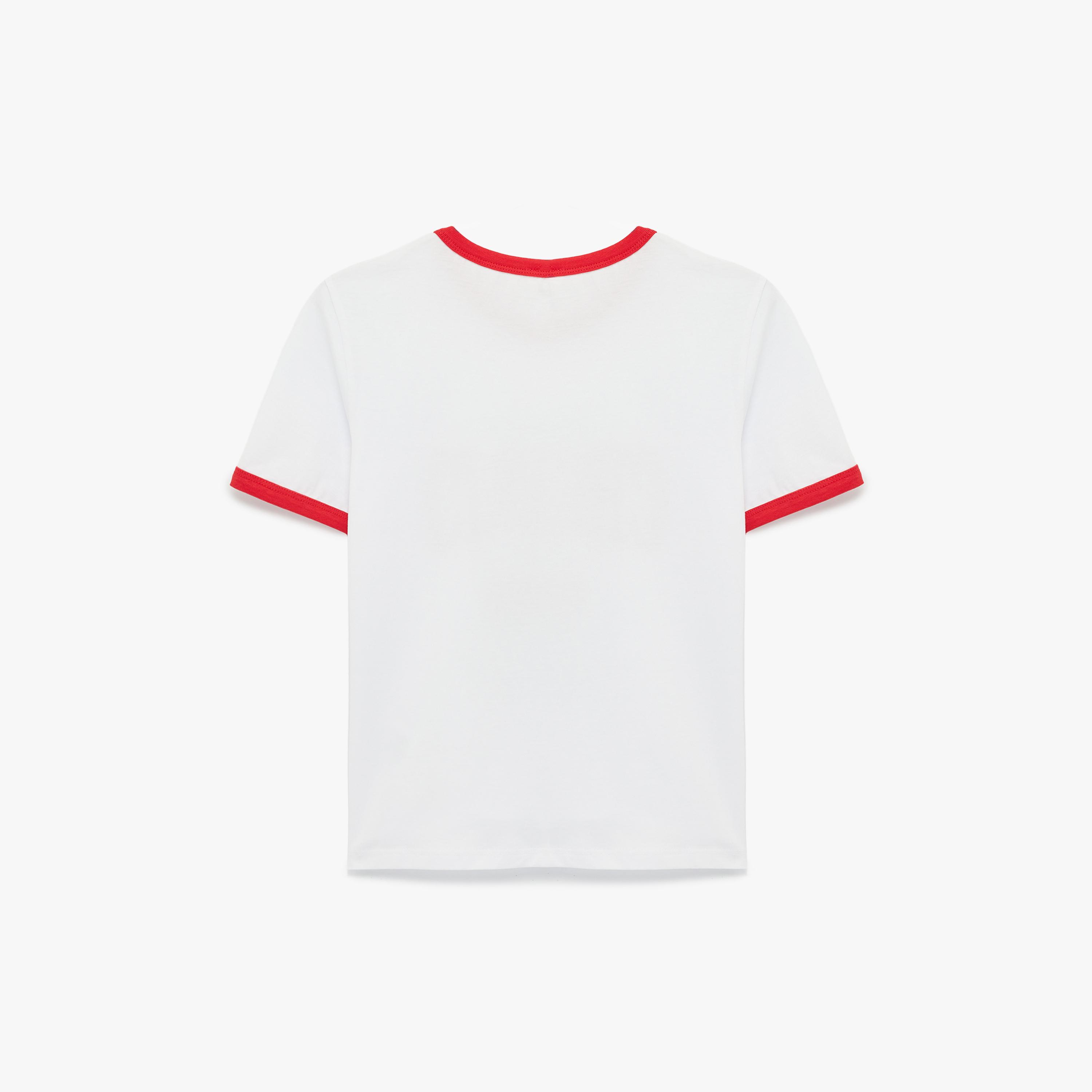 تيشيرت قطني نسائي بطبعة "غرافيك" الكرز بلون أبيض من كوتون-women-clothing-tshirts-image-4