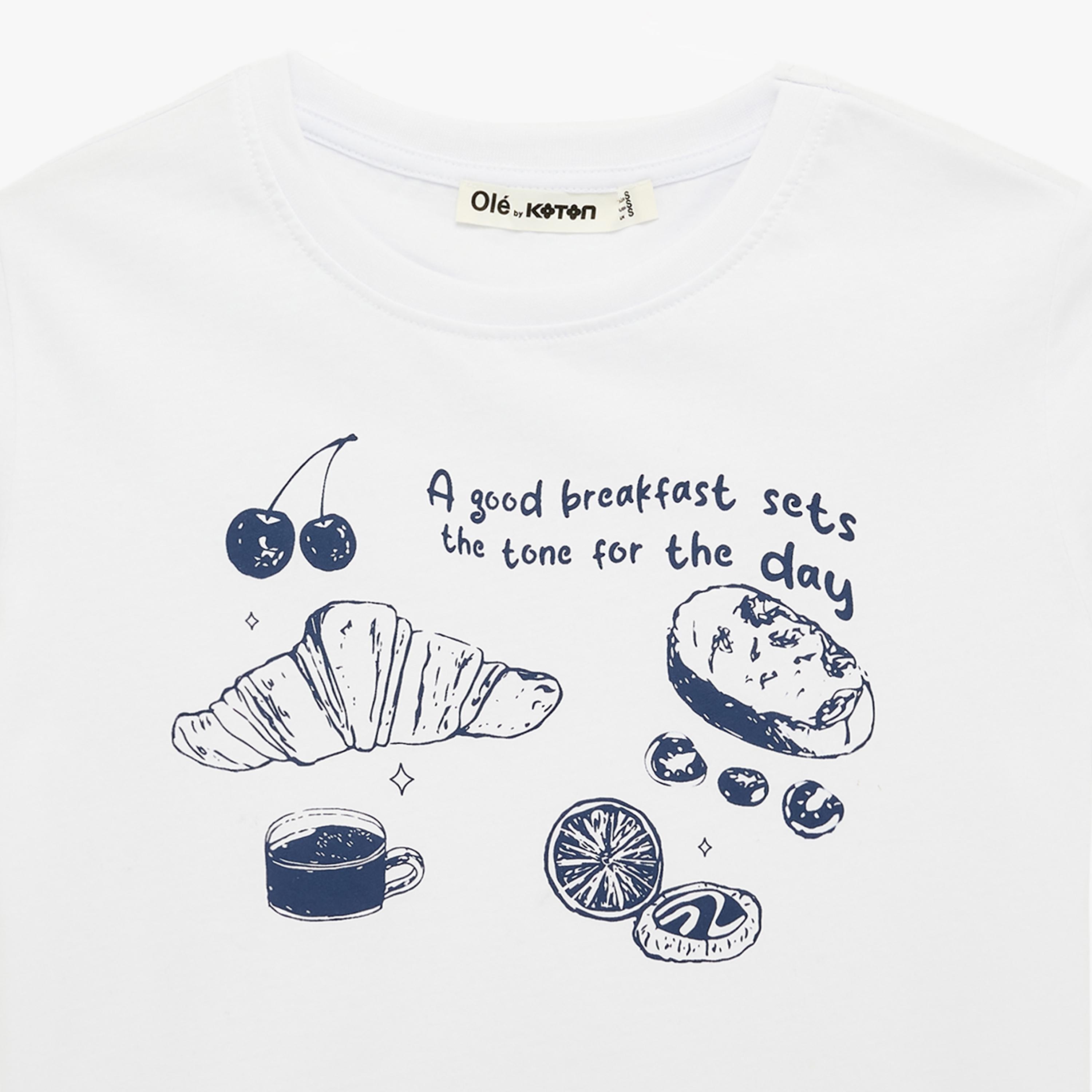 تي شيرت نسائي قطني بطبعة جرافيكية باللون الأبيض من كوتون-women-clothing-tshirts-image-6