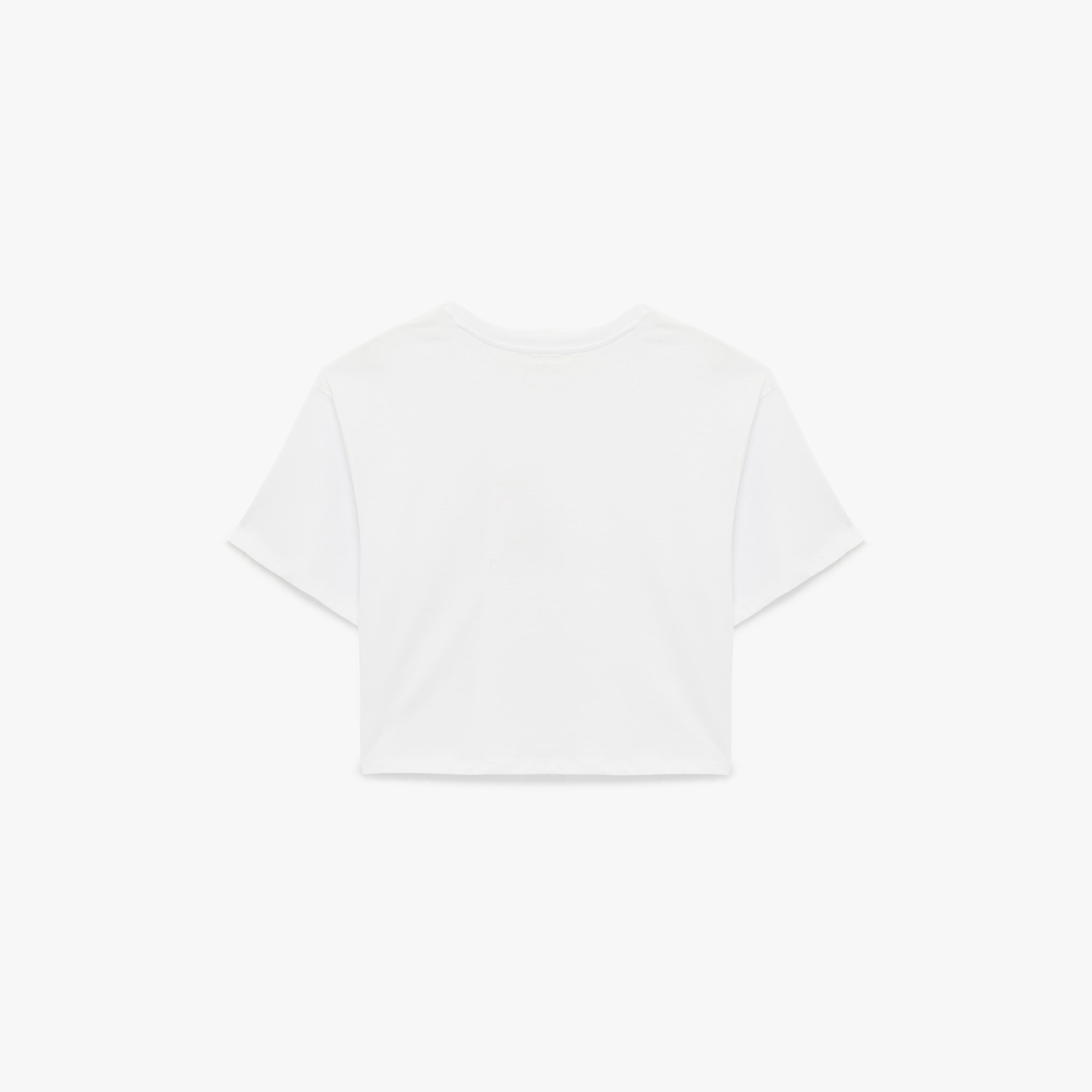 KOTON White Graphic Cherry Cotton Women's T-Shirt-women-clothing-tshirts-image-5