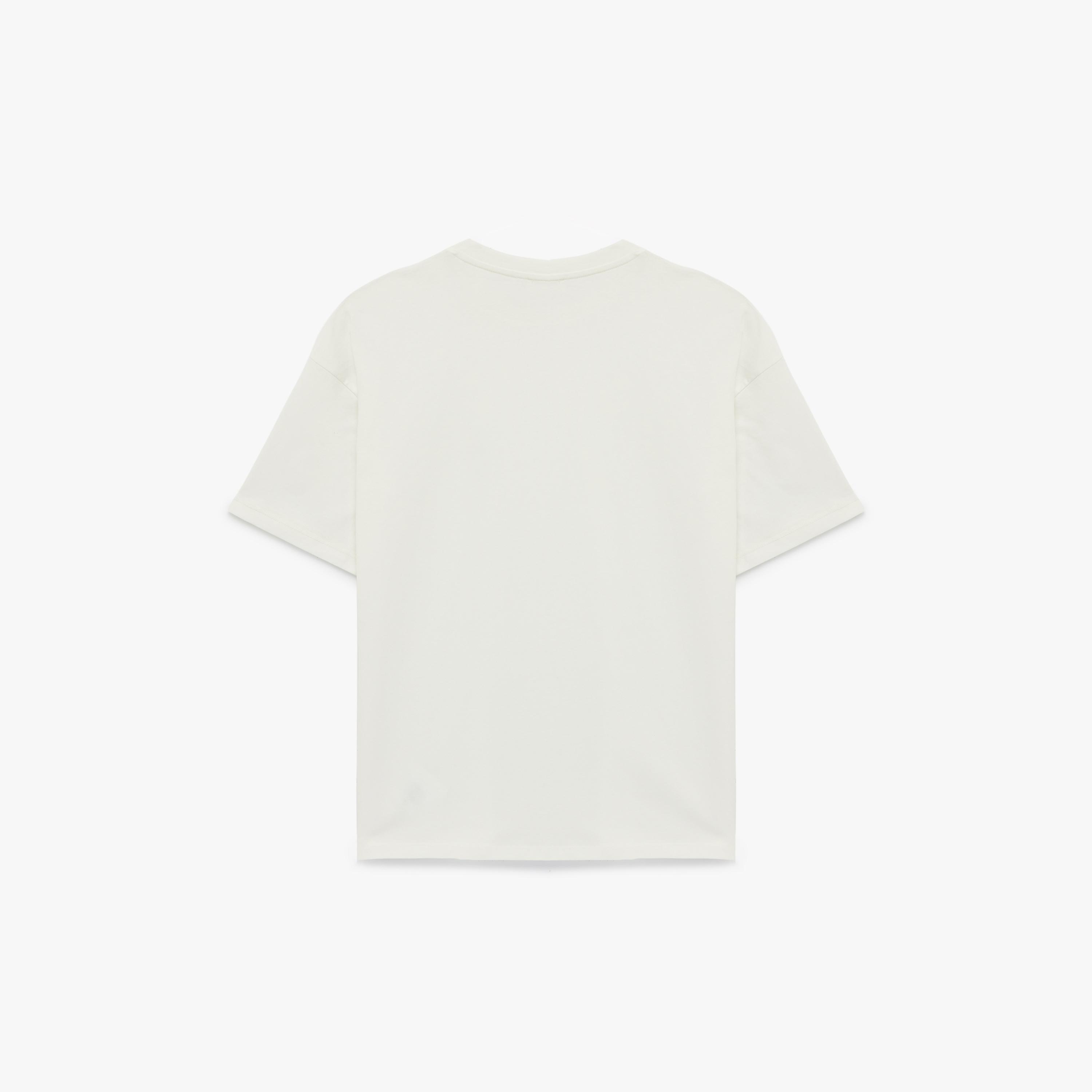 KOTON White Cotton Women's T-Shirt-women-clothing-tshirts-image-4