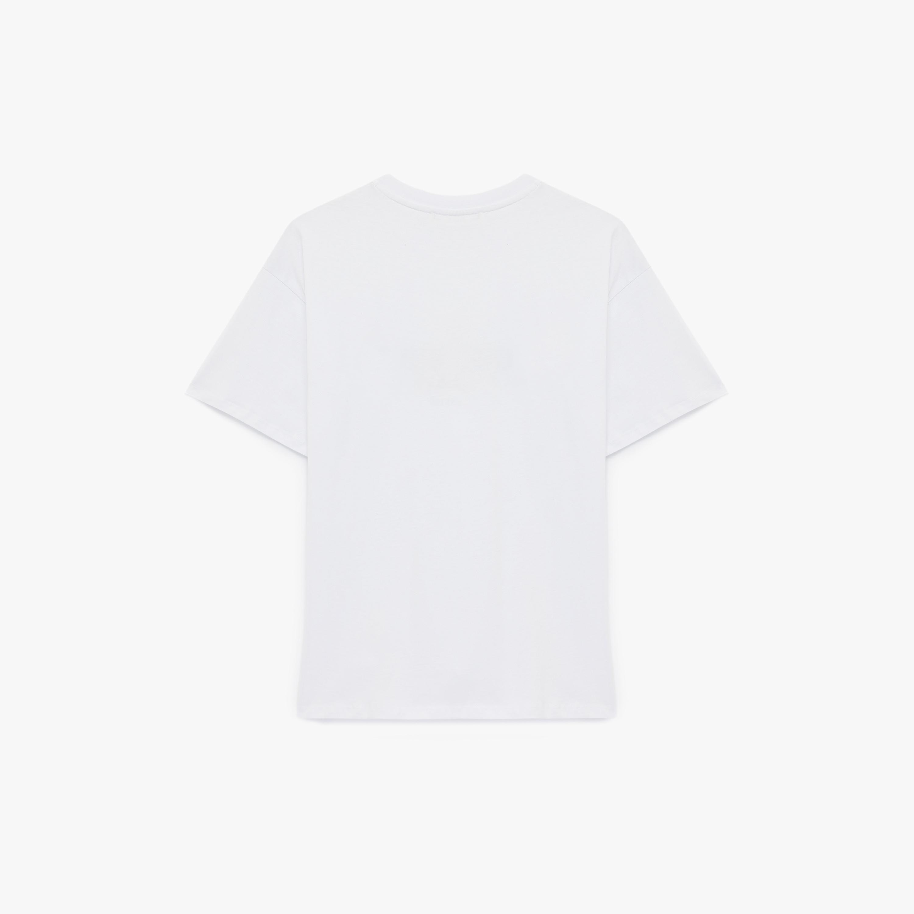 تيشيرت قطني نسائي بطبعة "غرافيك" لدب "تيدي" بلون أبيض من كوتون-women-clothing-tshirts-image-5