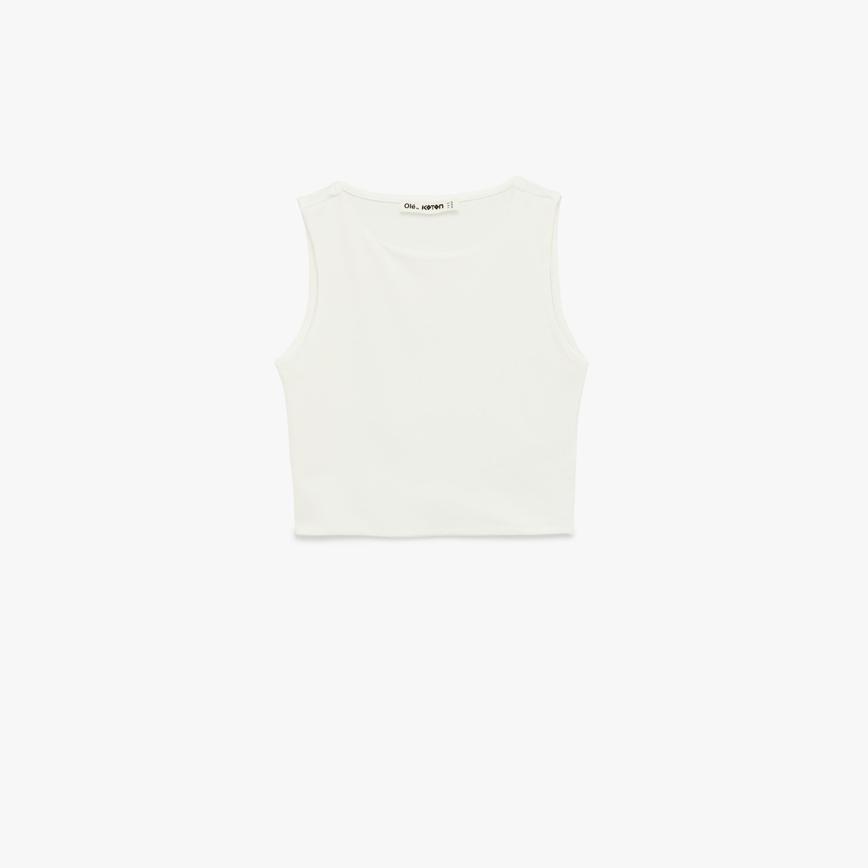 KOTON Women's Cropped Top-women-clothing-shirtsandblouses-blouses-image-4