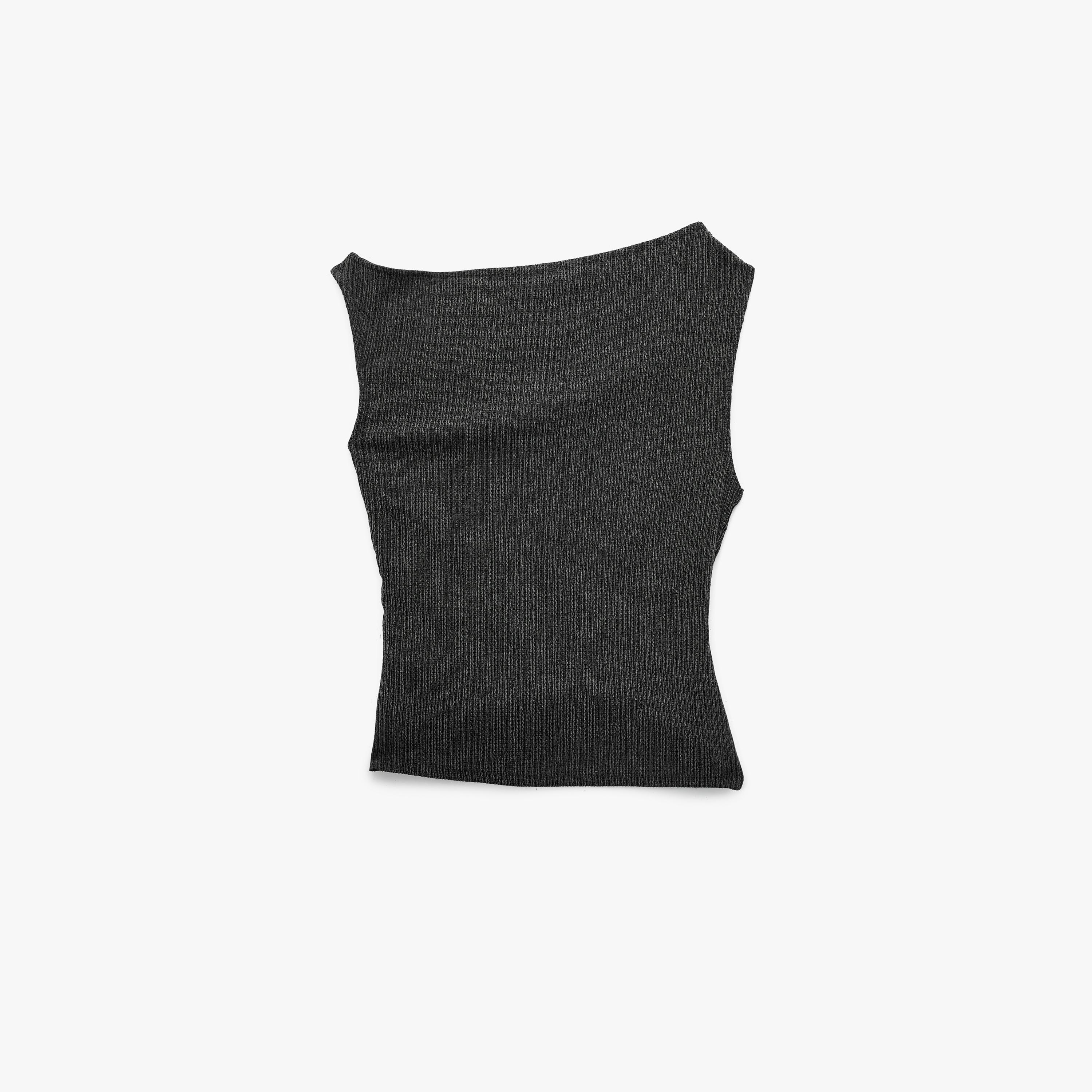 توب نسائي بزمزمات وكتف واحد من كوتون-women-clothing-shirtsandblouses-blouses-image-8