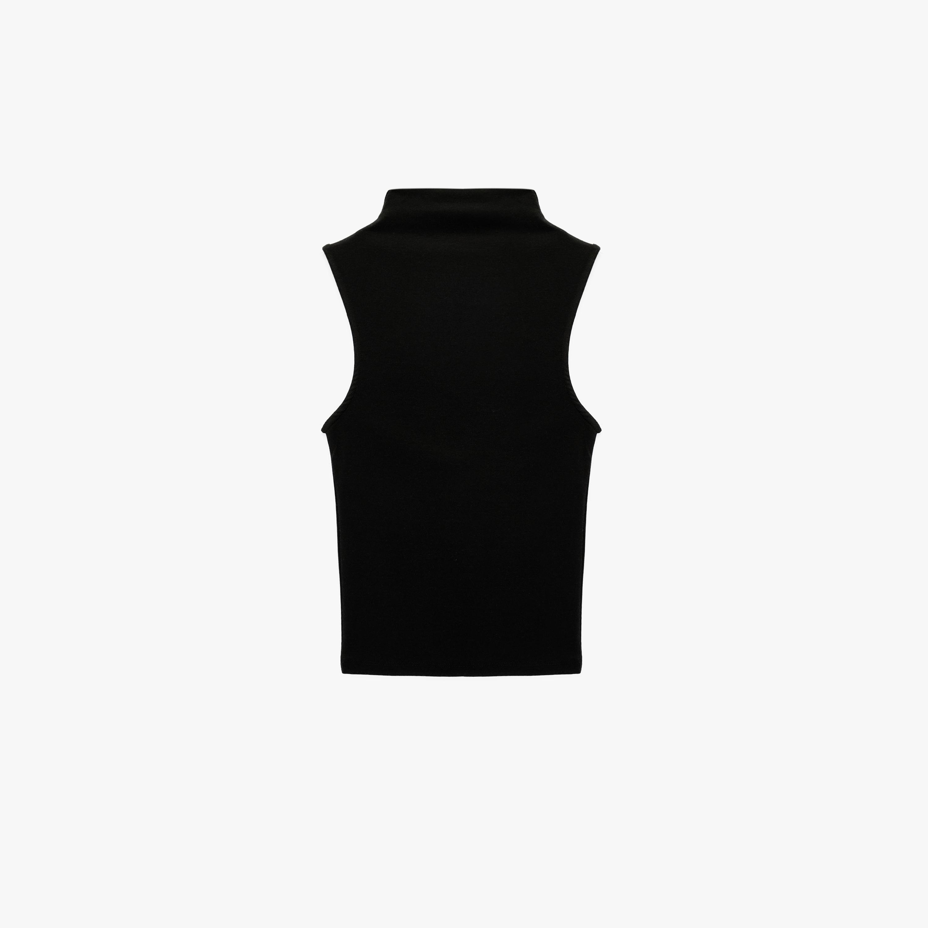 بلوزة نسائية من القطن بياقة عالية من كوتون-women-clothing-shirtsandblouses-blouses-image-8